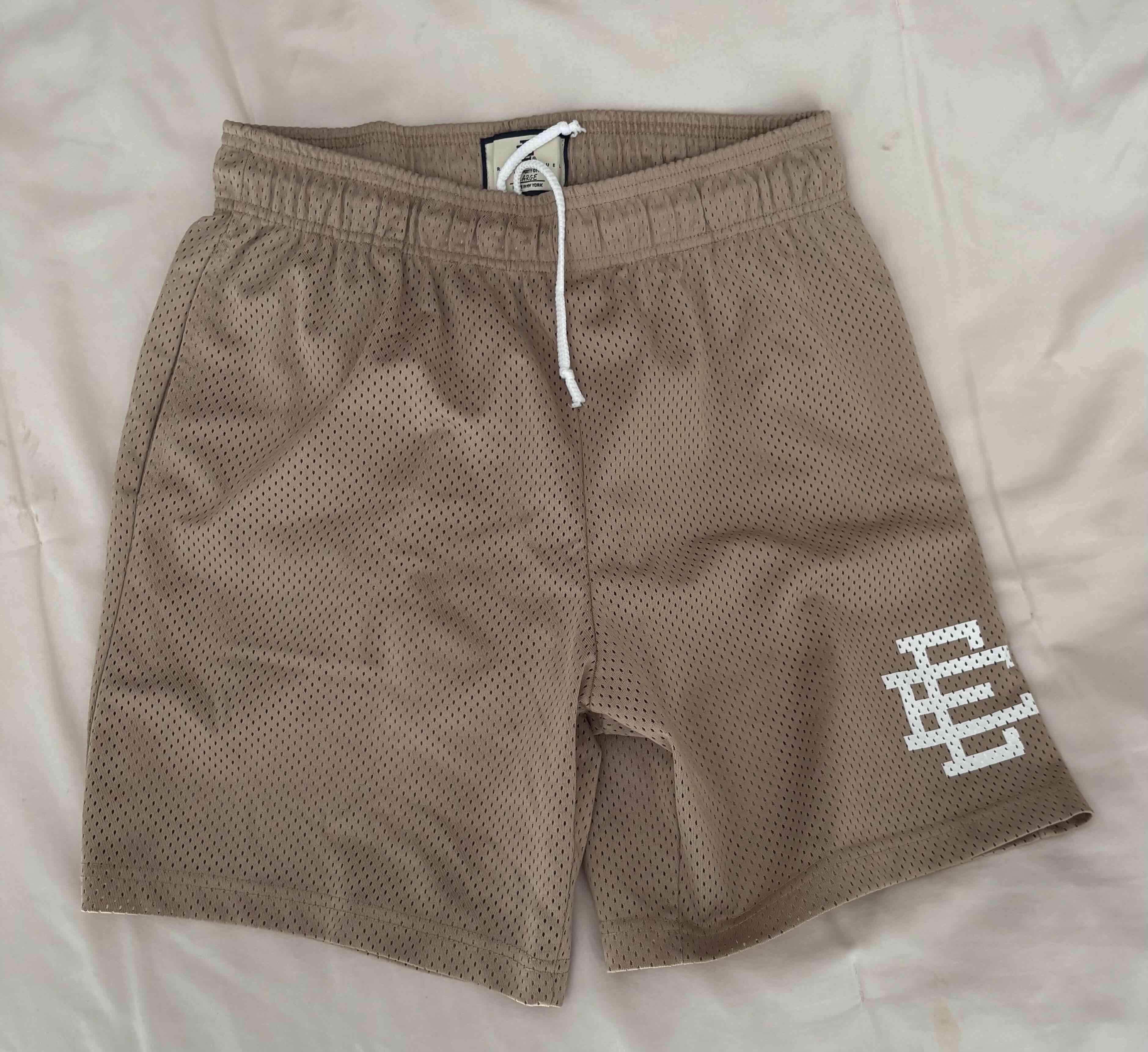 Short de malla marrón - miniatura 2