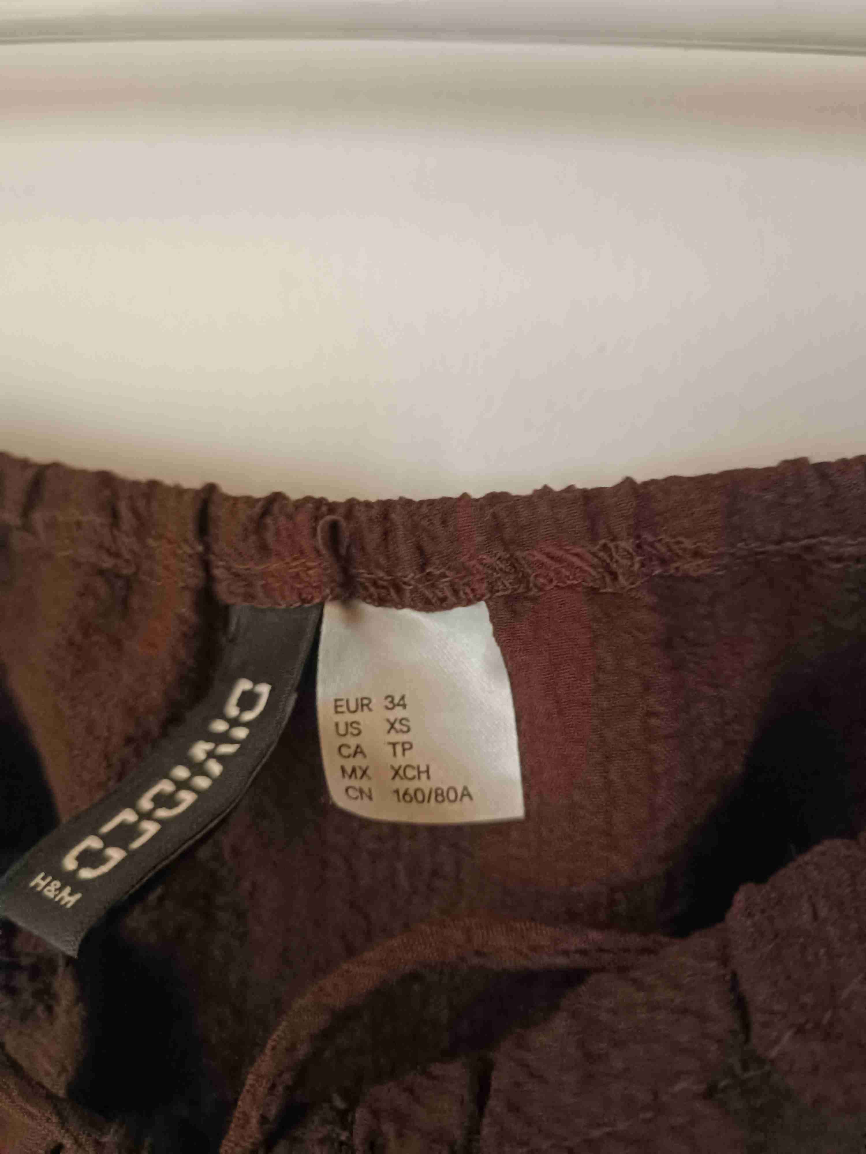 Top corto marrón con lazo - miniatura 2