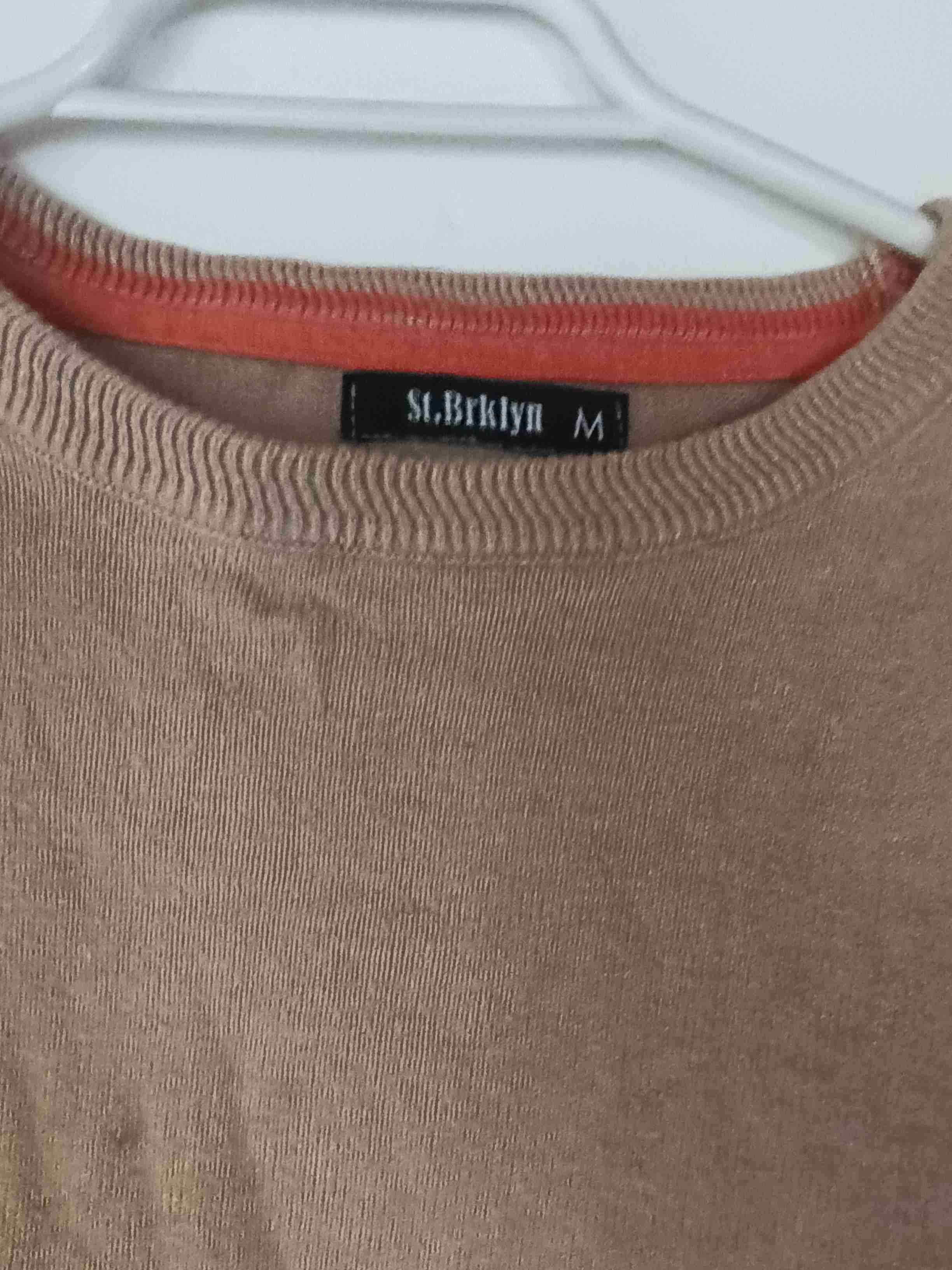 Suéter beige para hombre - 2