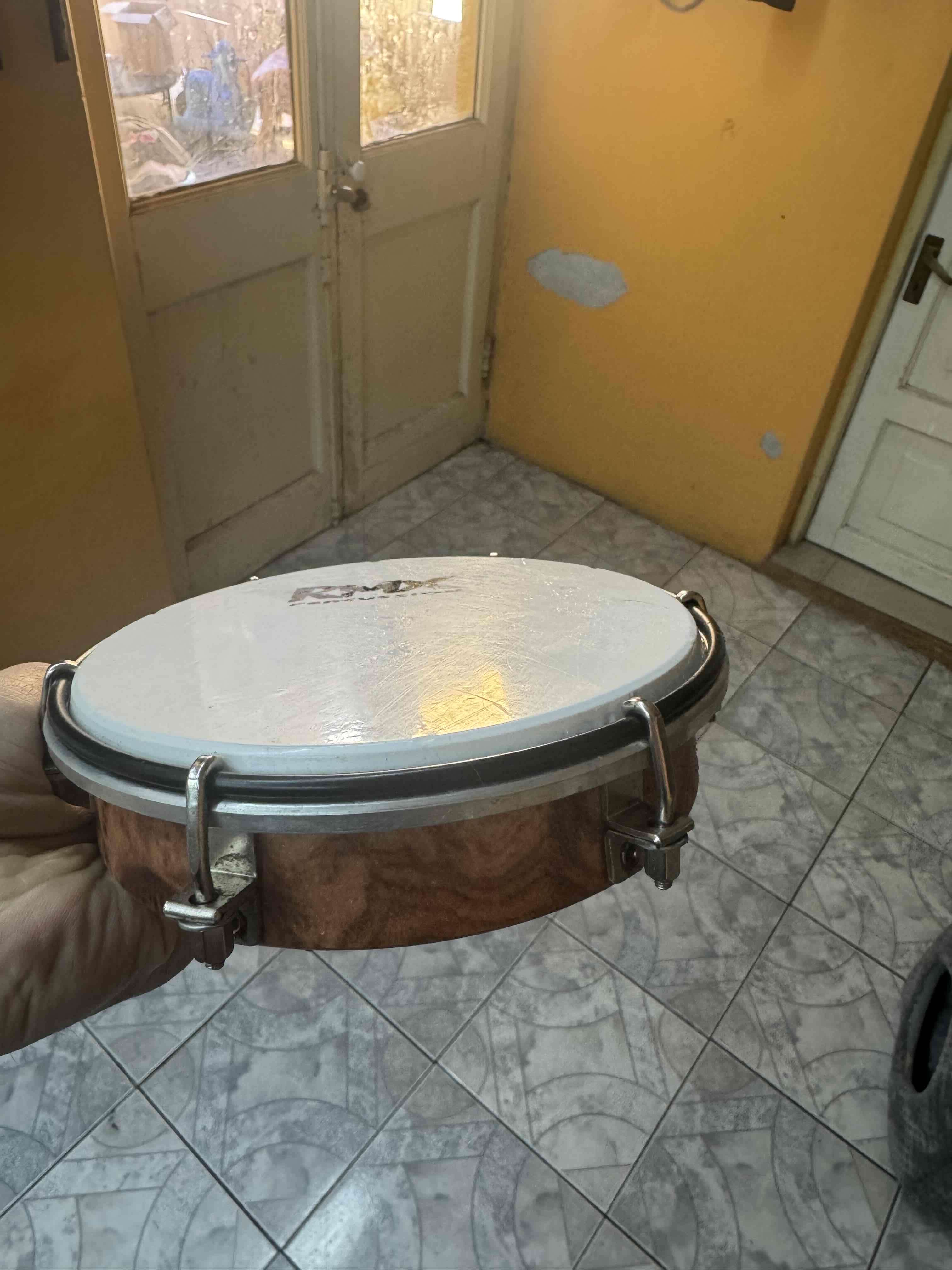 Cuica dorada LP usado para BATUCADA + regalos - miniatura 4