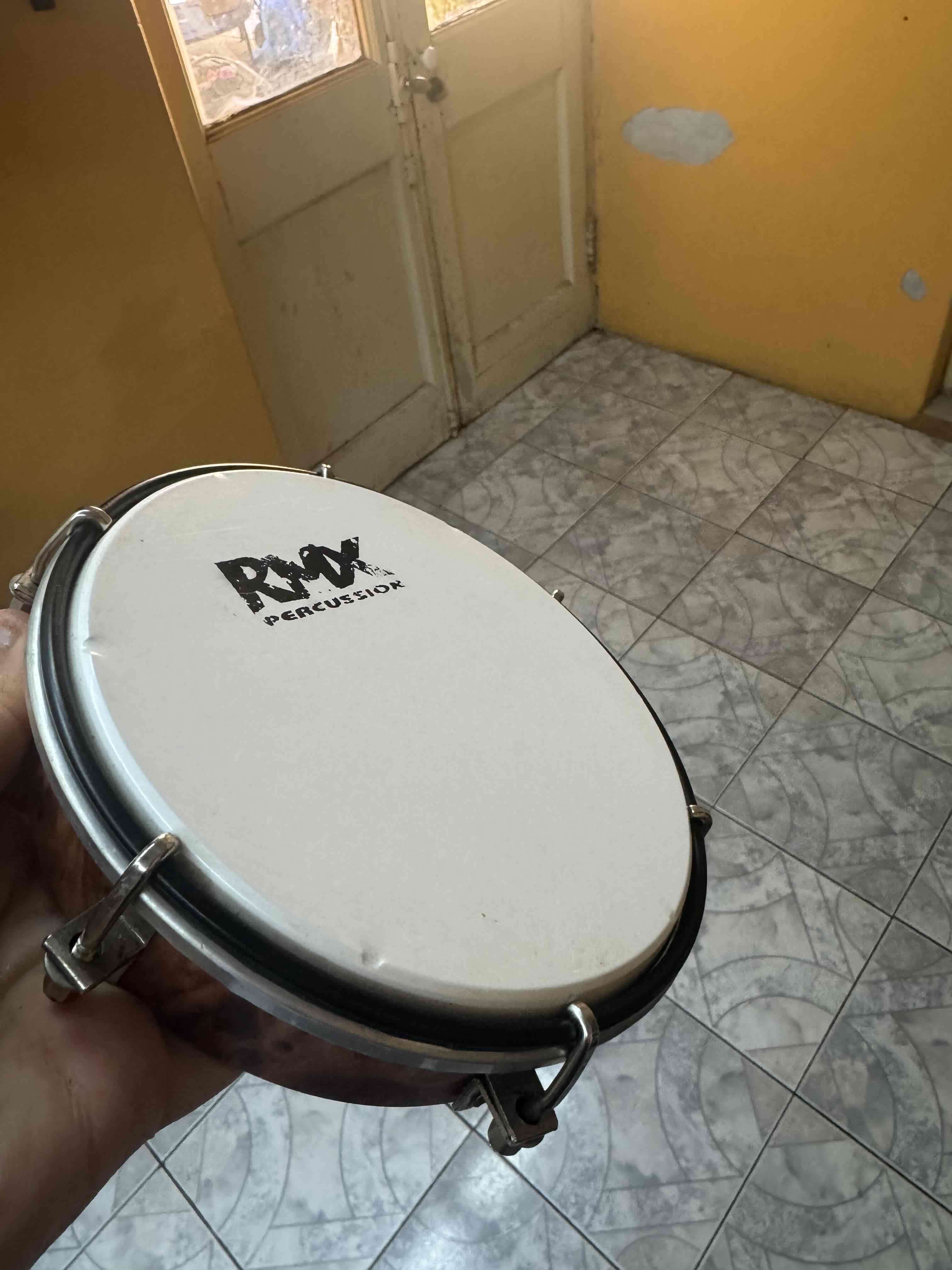 Cuica dorada LP usado para BATUCADA + regalos - miniatura 5