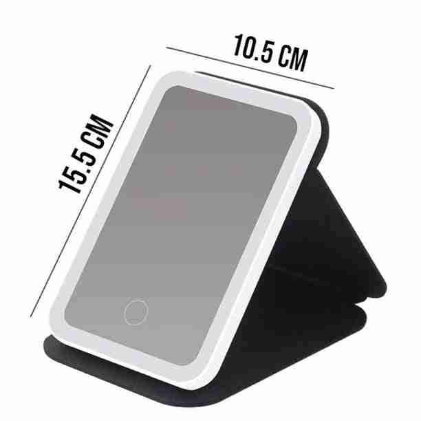 Espejo de maquillaje LED rosado - miniatura 2