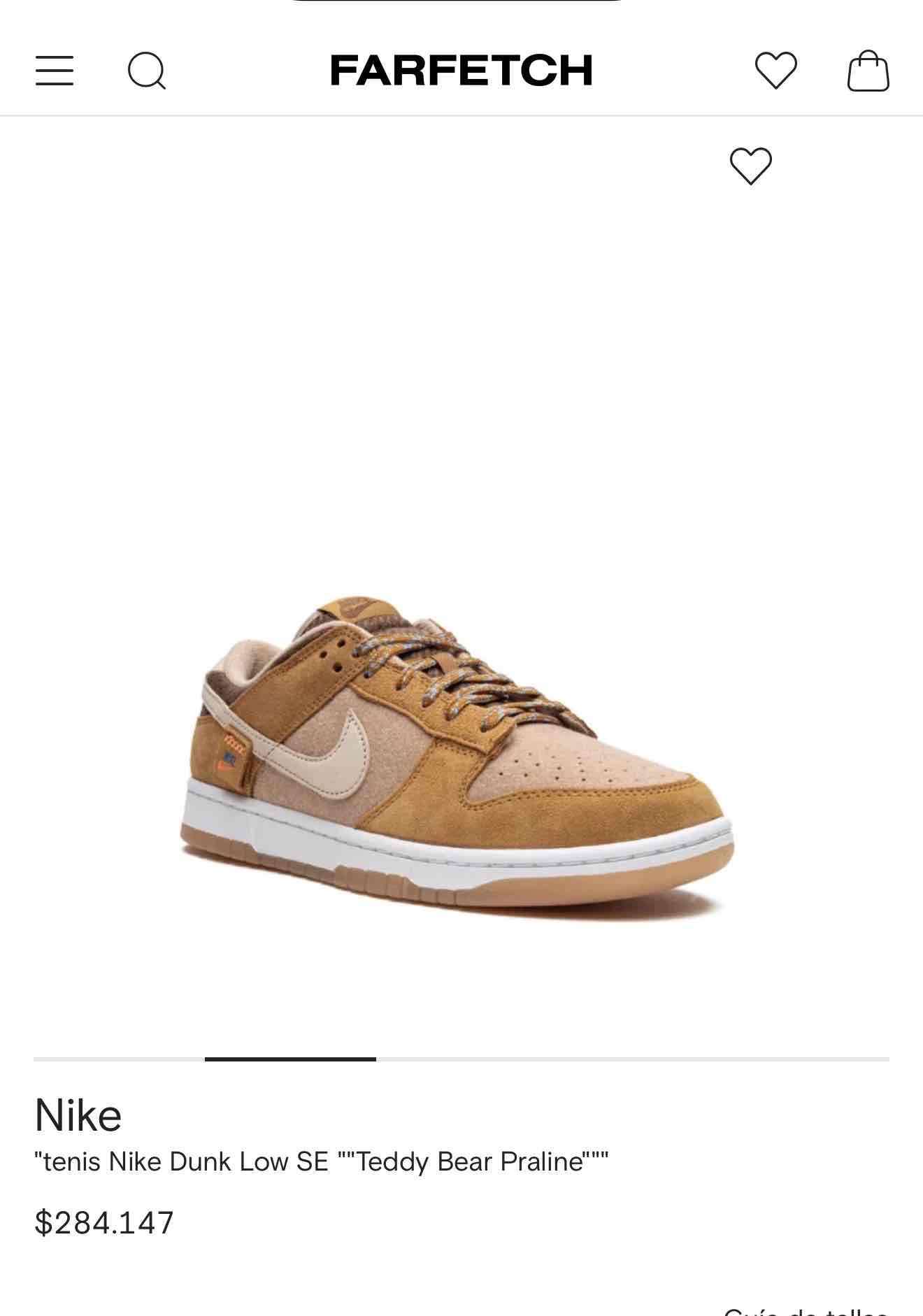 Zapatilla Nike Dunk Low SE ""Teddy Bear Praline""" - miniatura 5