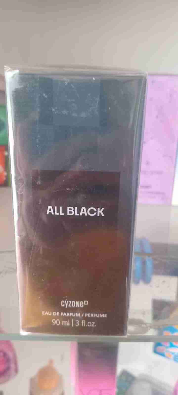 Perfume Cyzone All Black 90ml - 3