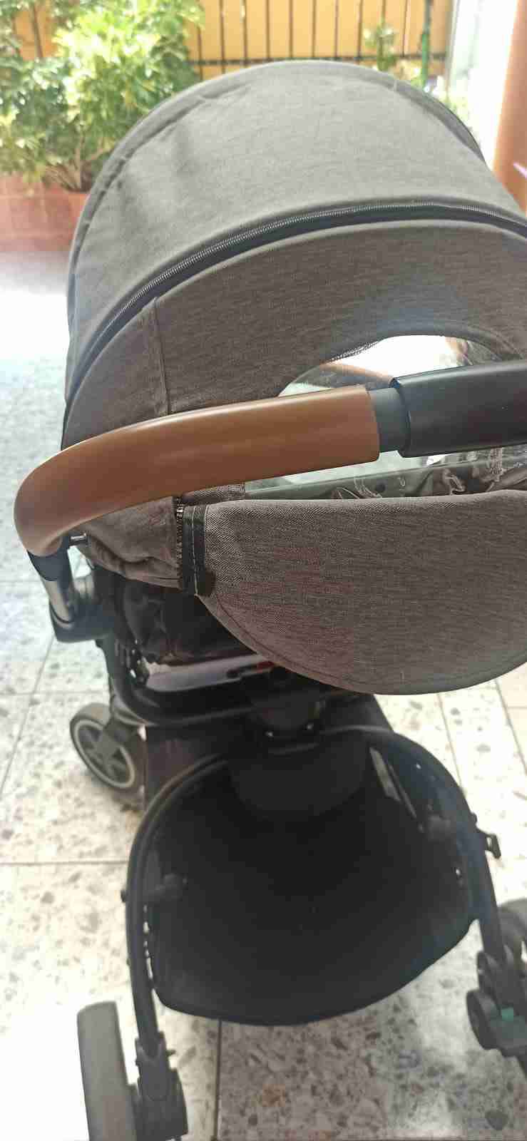 Coche de bebé Bebesit 360° gris - miniatura 3