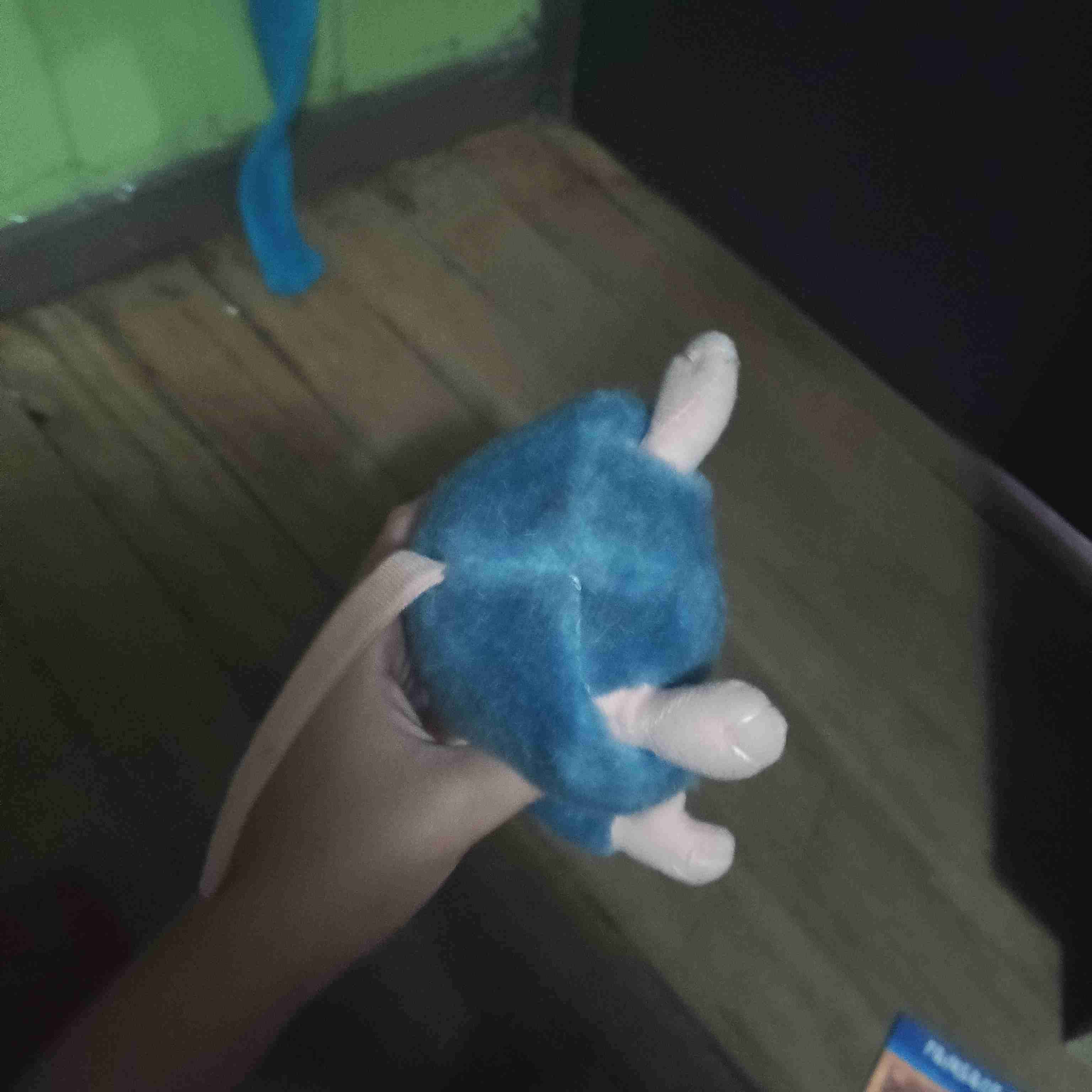 Peluche de ratón chef azul - miniatura 5