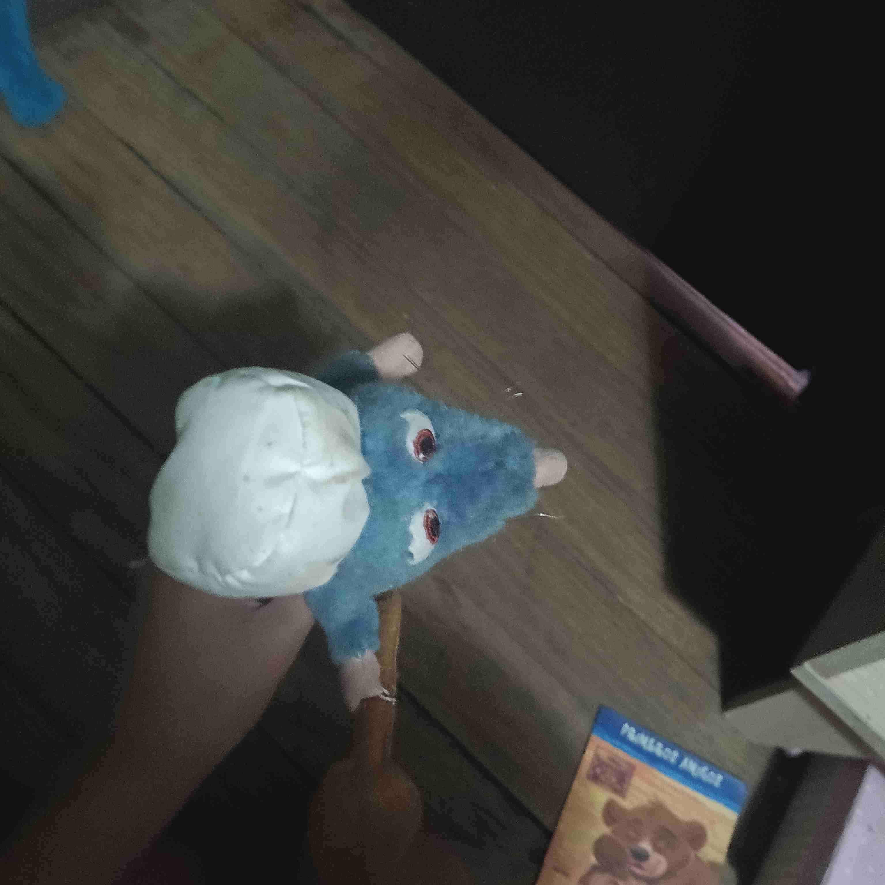 Peluche de ratón chef azul - miniatura 6