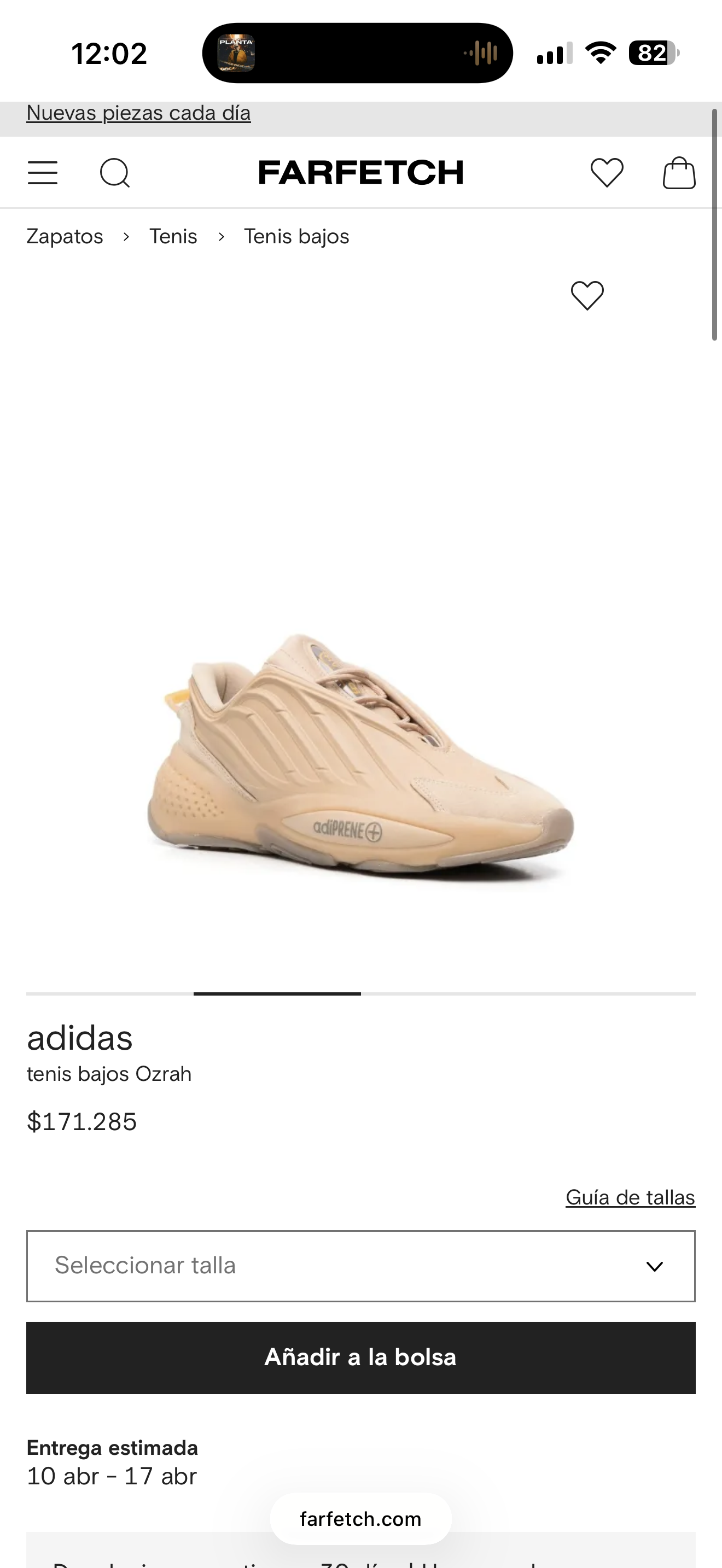 Zapatillas Adidas Ozrah - miniatura 5