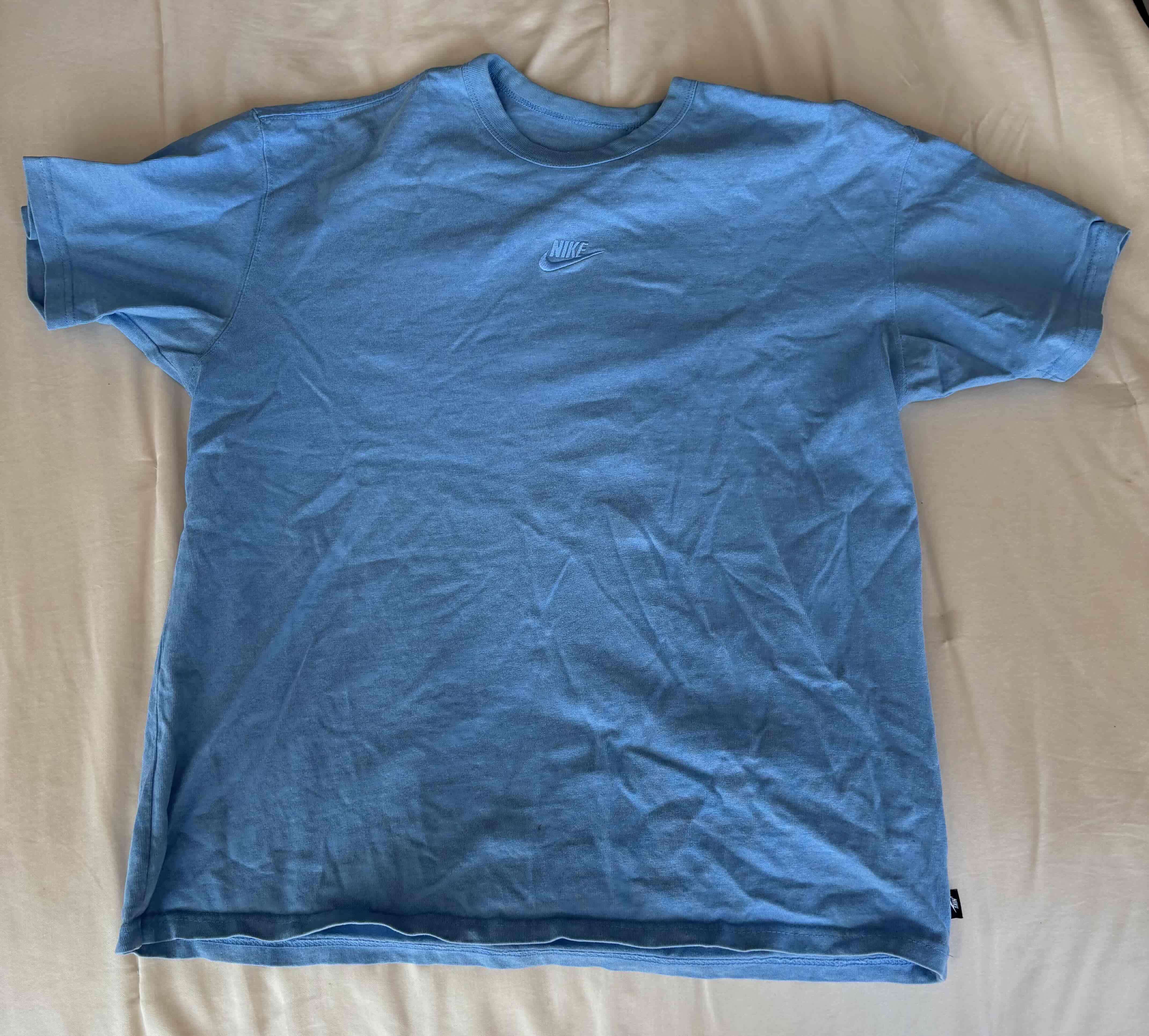 Polera azul Nike
