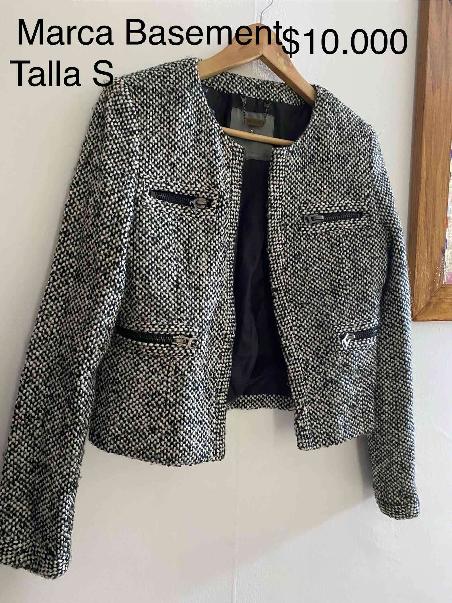 Chaqueta Basements negro y blanco - miniatura 1