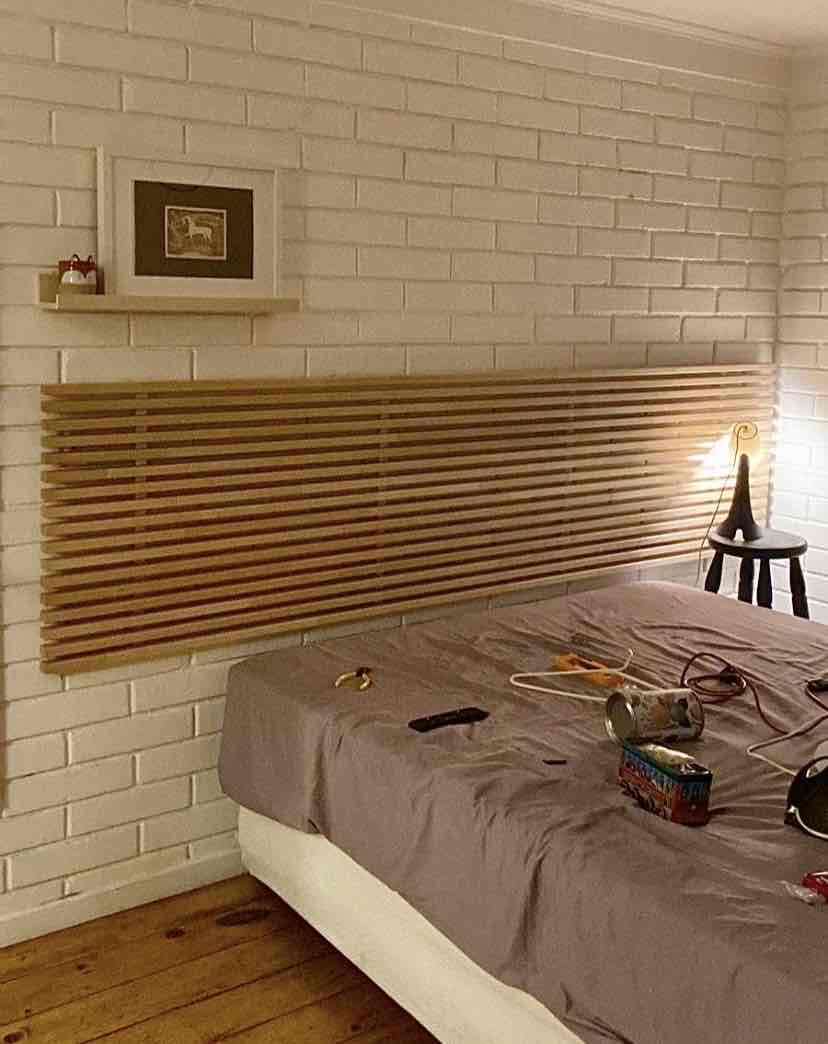 Cabecero de madera dé abseil IKEA - miniatura 1