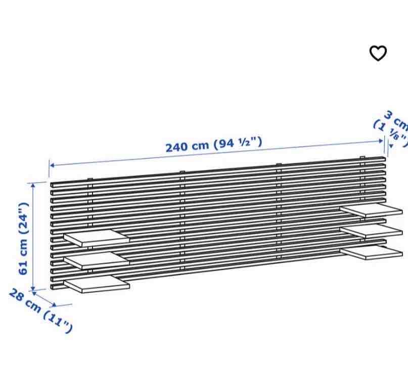 Cabecero de madera dé abseil IKEA - miniatura 5
