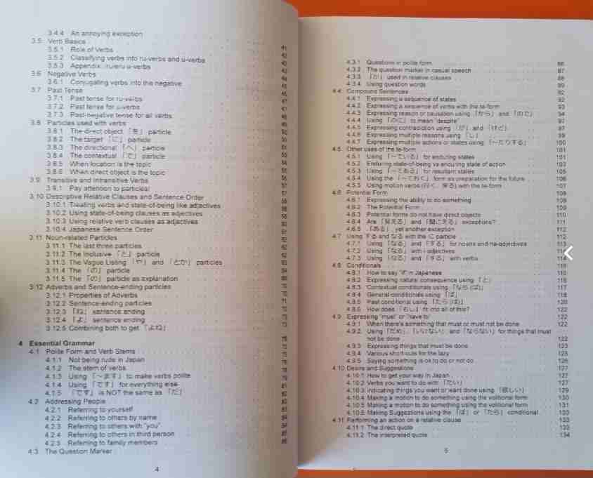 Libro "A Guide to Japanese Grammar" de Tae Kim - miniatura 4