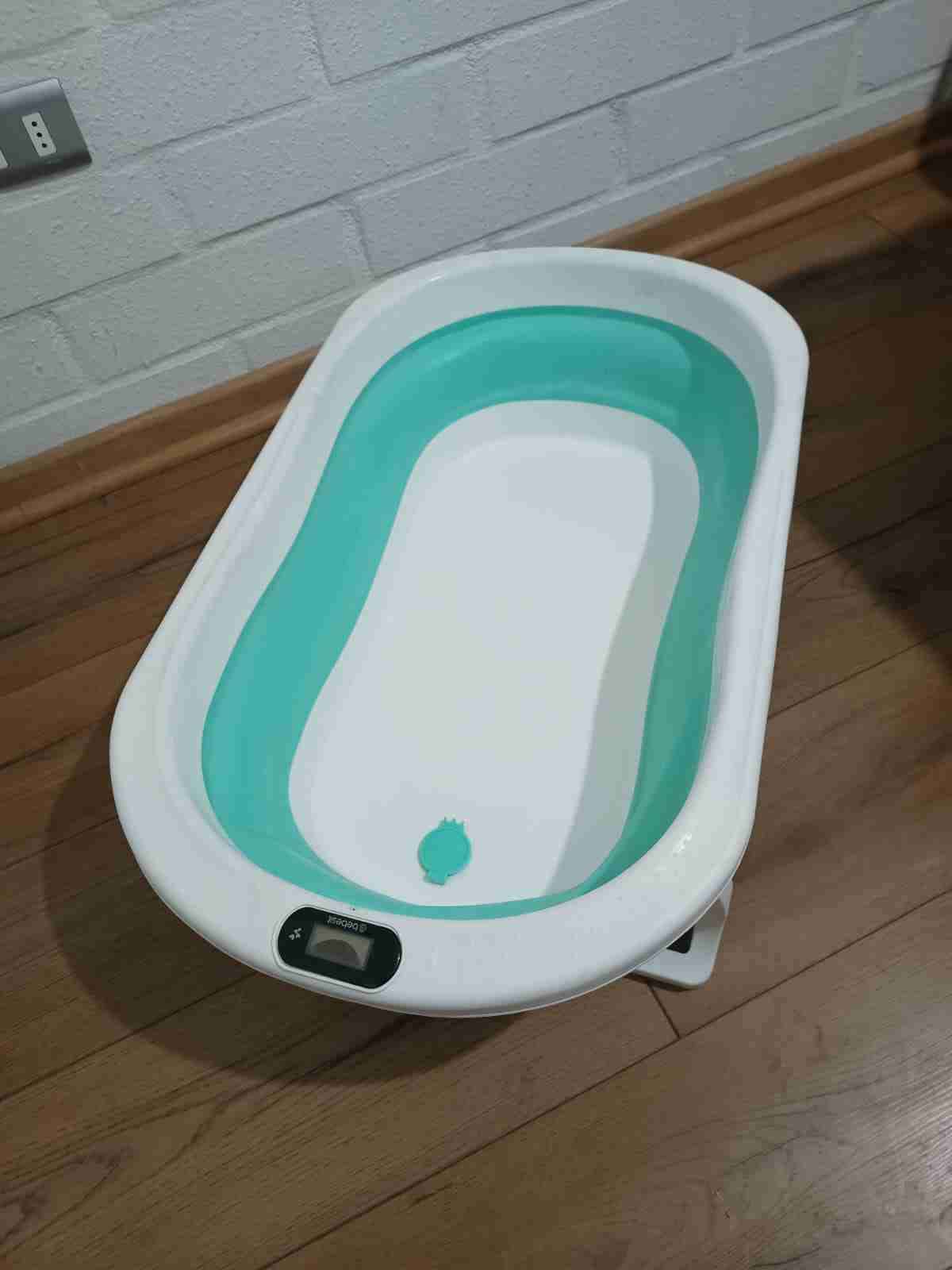 Tina de baño plegable para bebé - miniatura 1