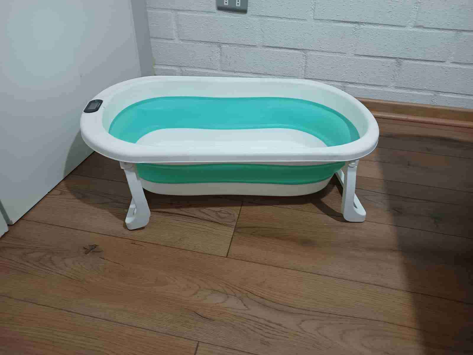 Tina de baño plegable para bebé - miniatura 2