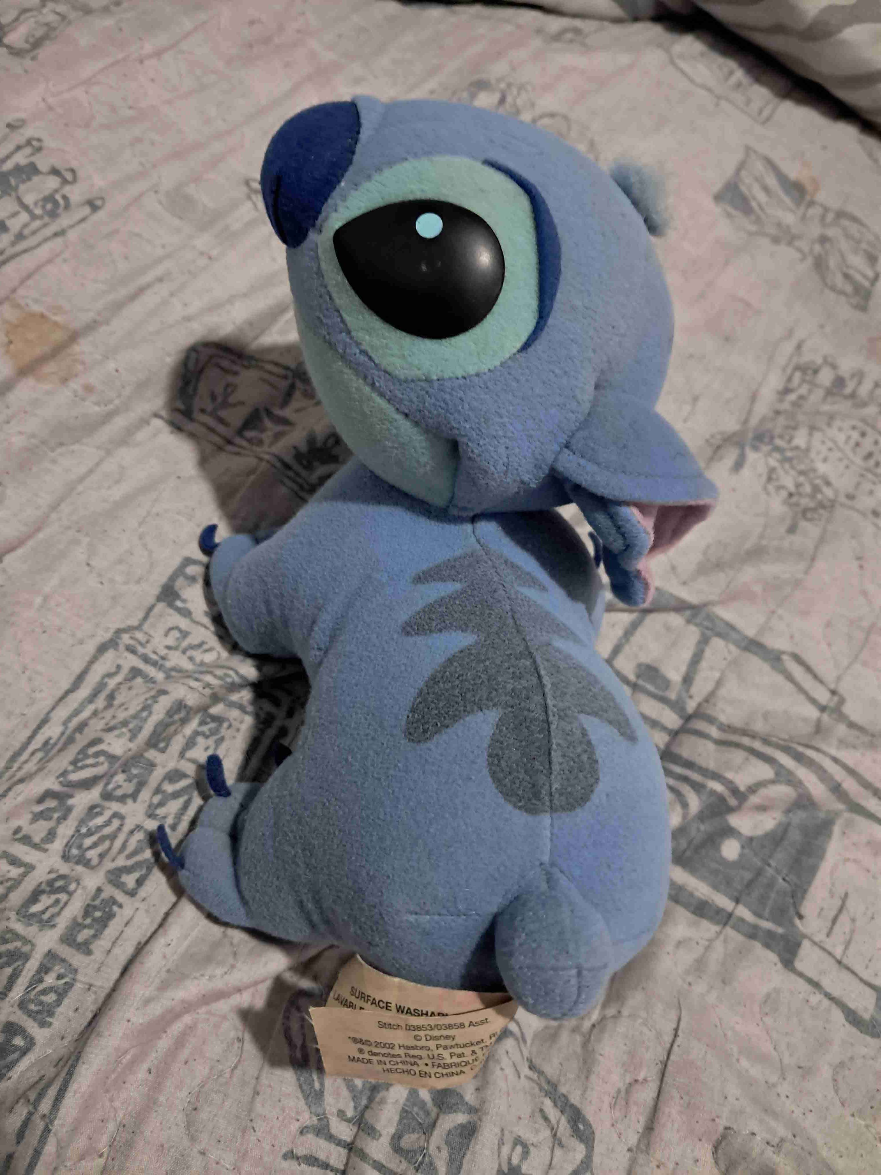 Peluche azul de personaje Stitch - miniatura 3