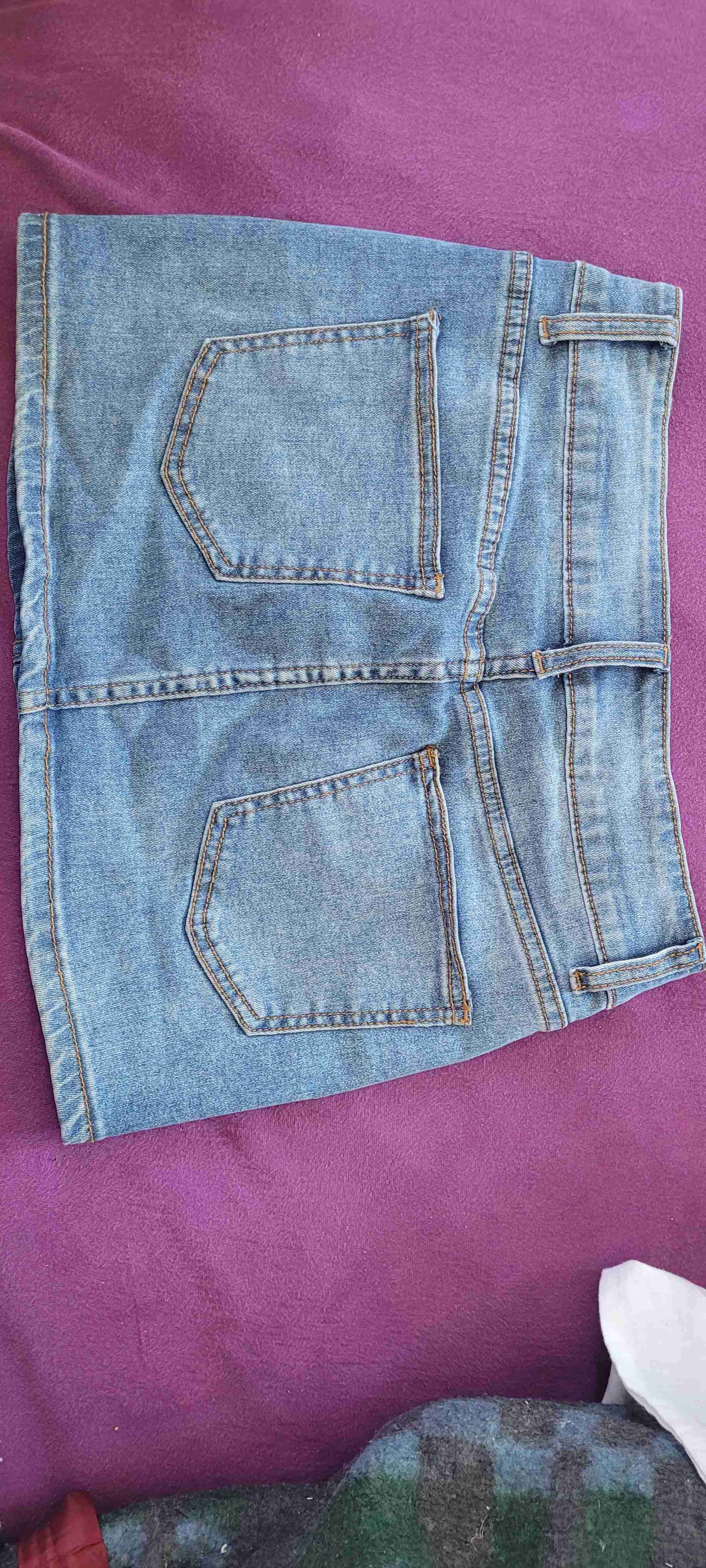 Minifalda de mezclilla - 2