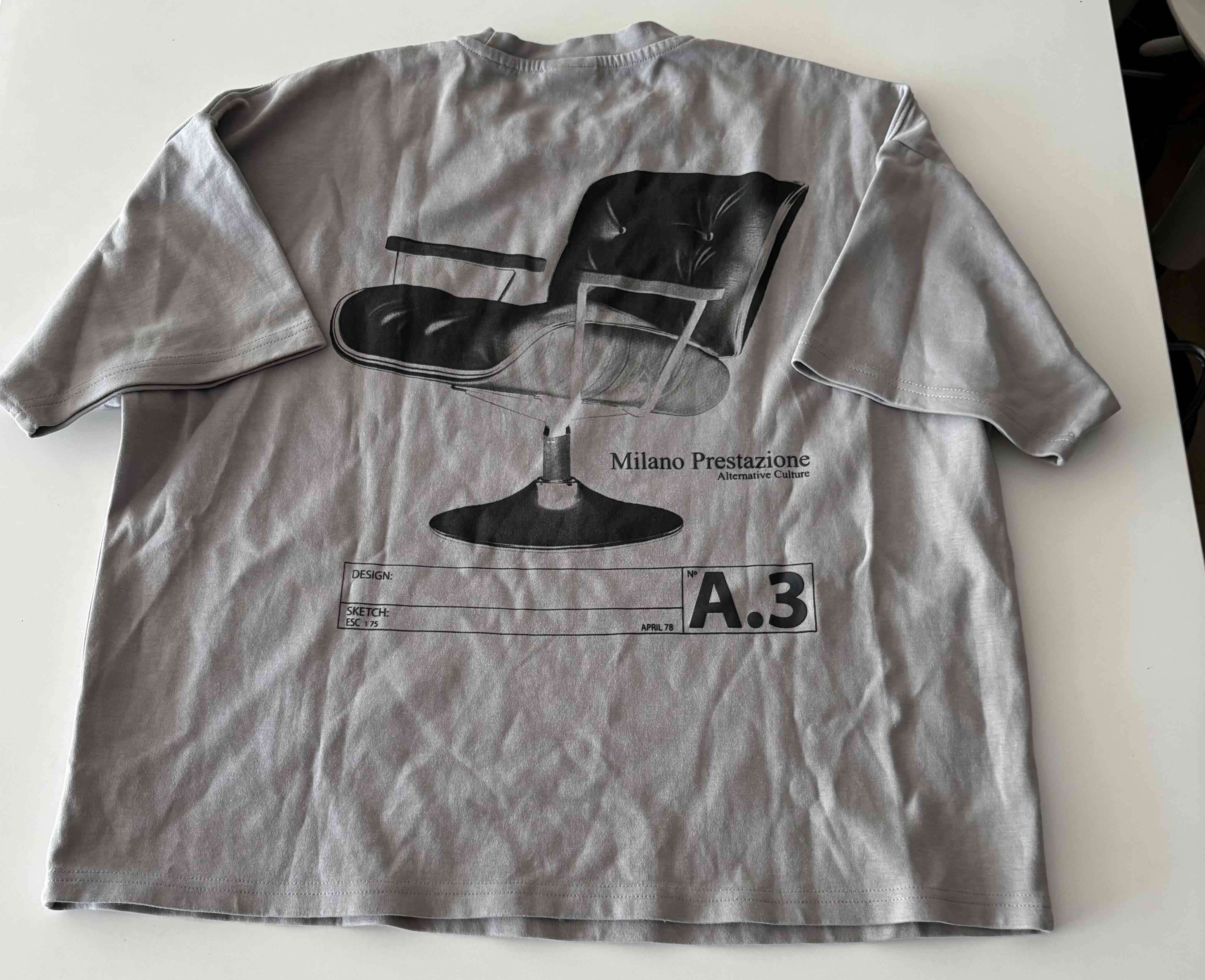 Polera gris Milano Prestazione - miniatura 2