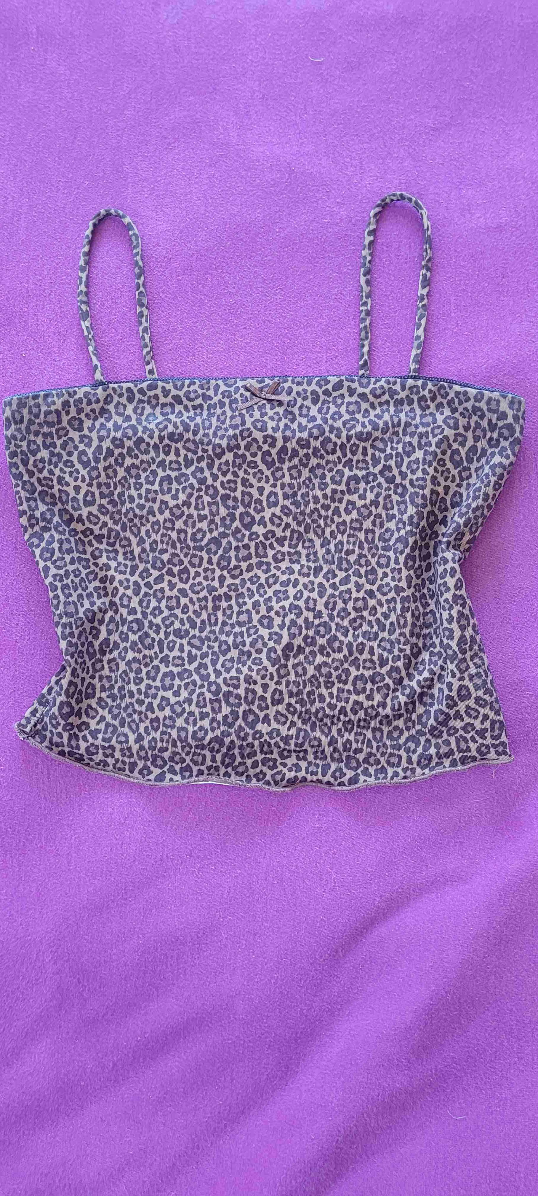 Top de tirantes leopardado - miniatura 1