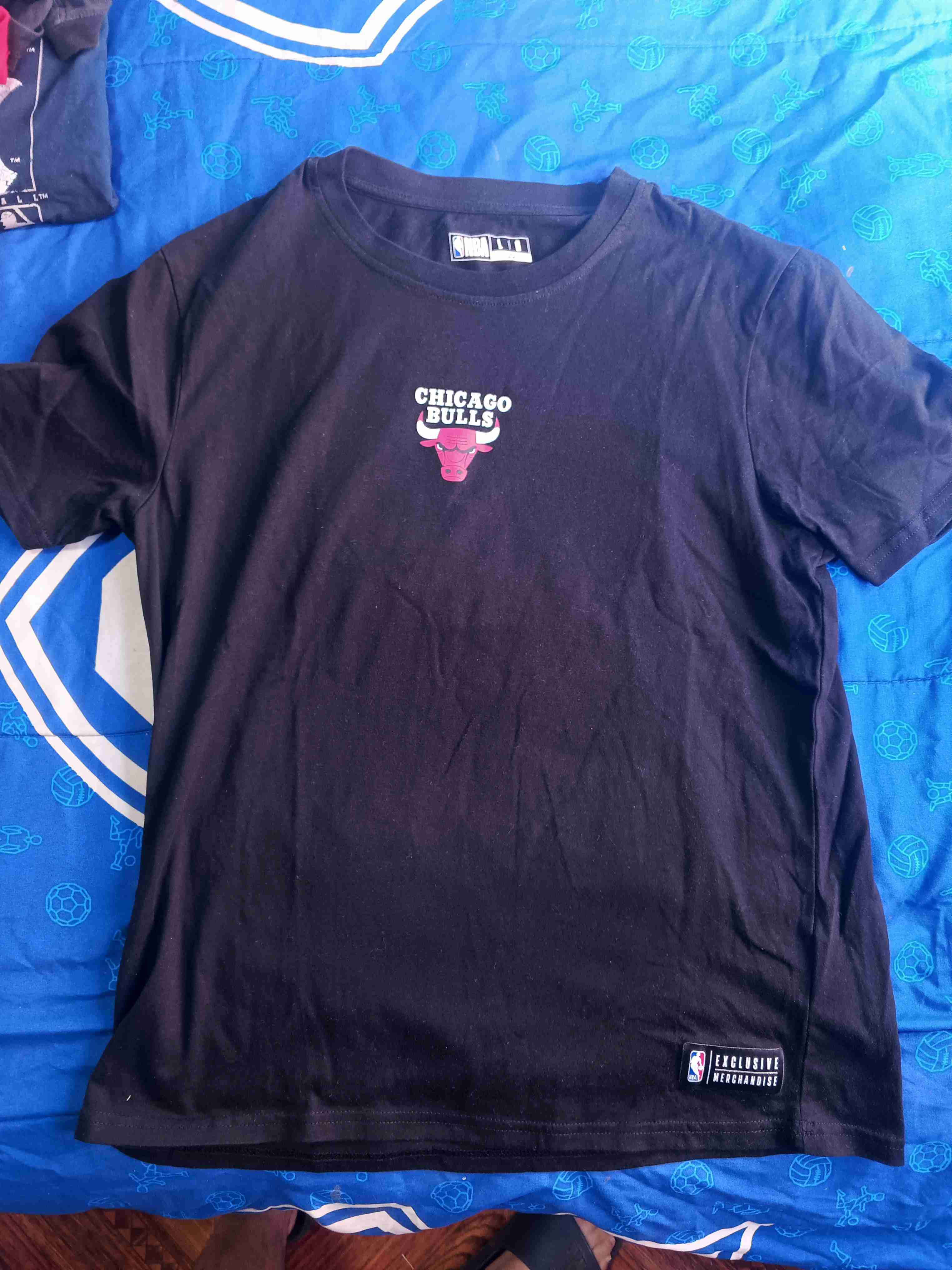 Polera negra Chicago Bulls - miniatura 1