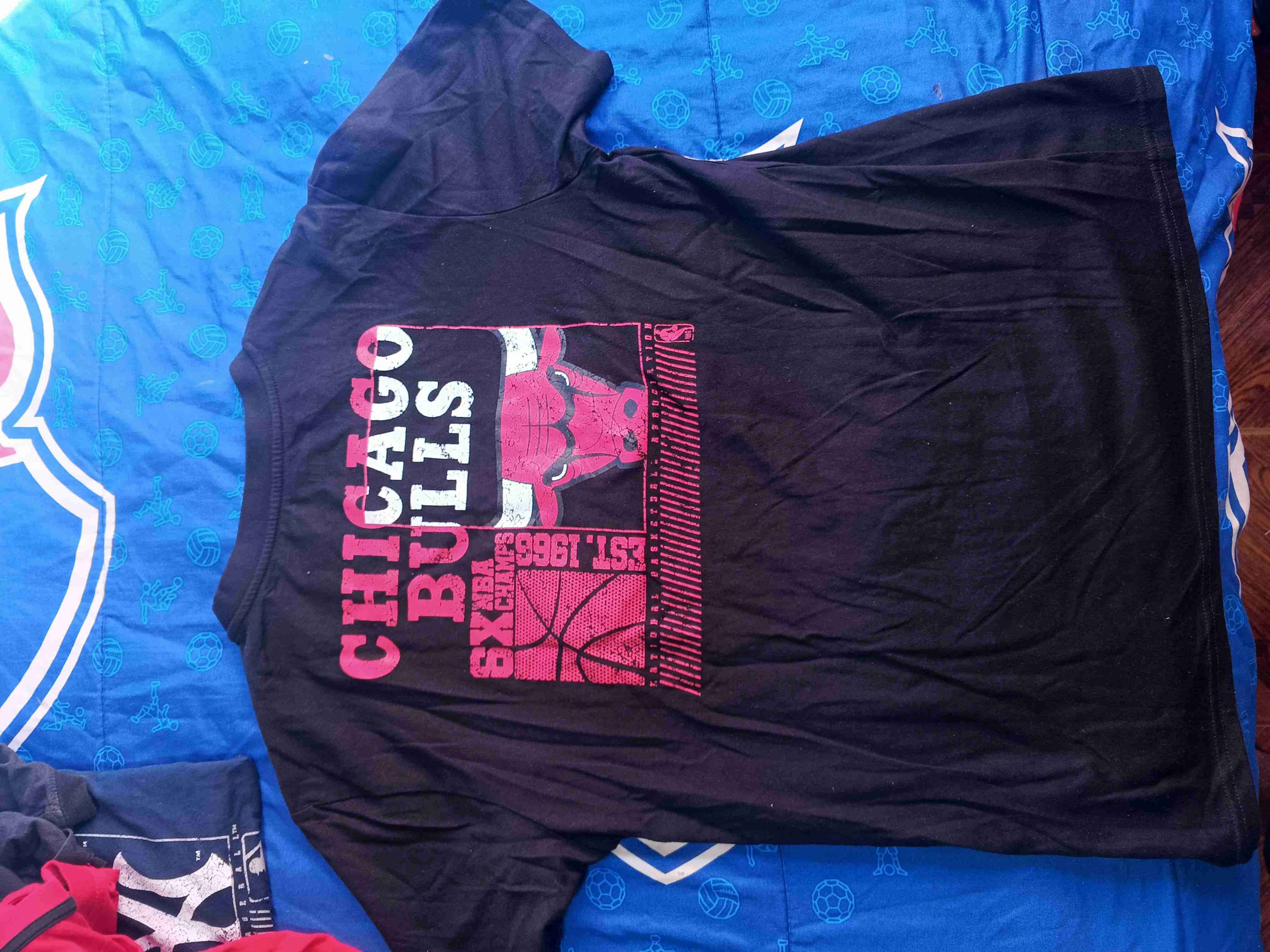 Polera negra Chicago Bulls - miniatura 2