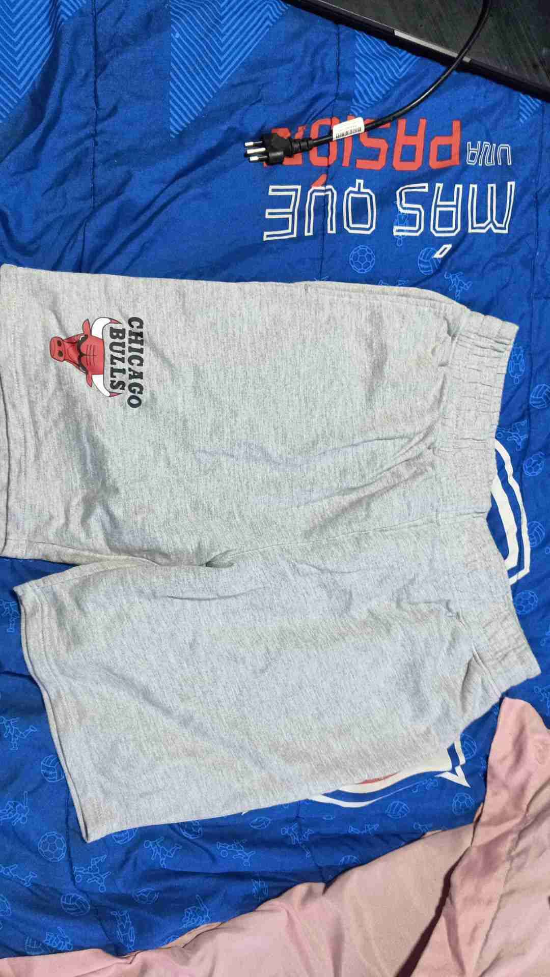 Shorts grises Chicago Bulls
