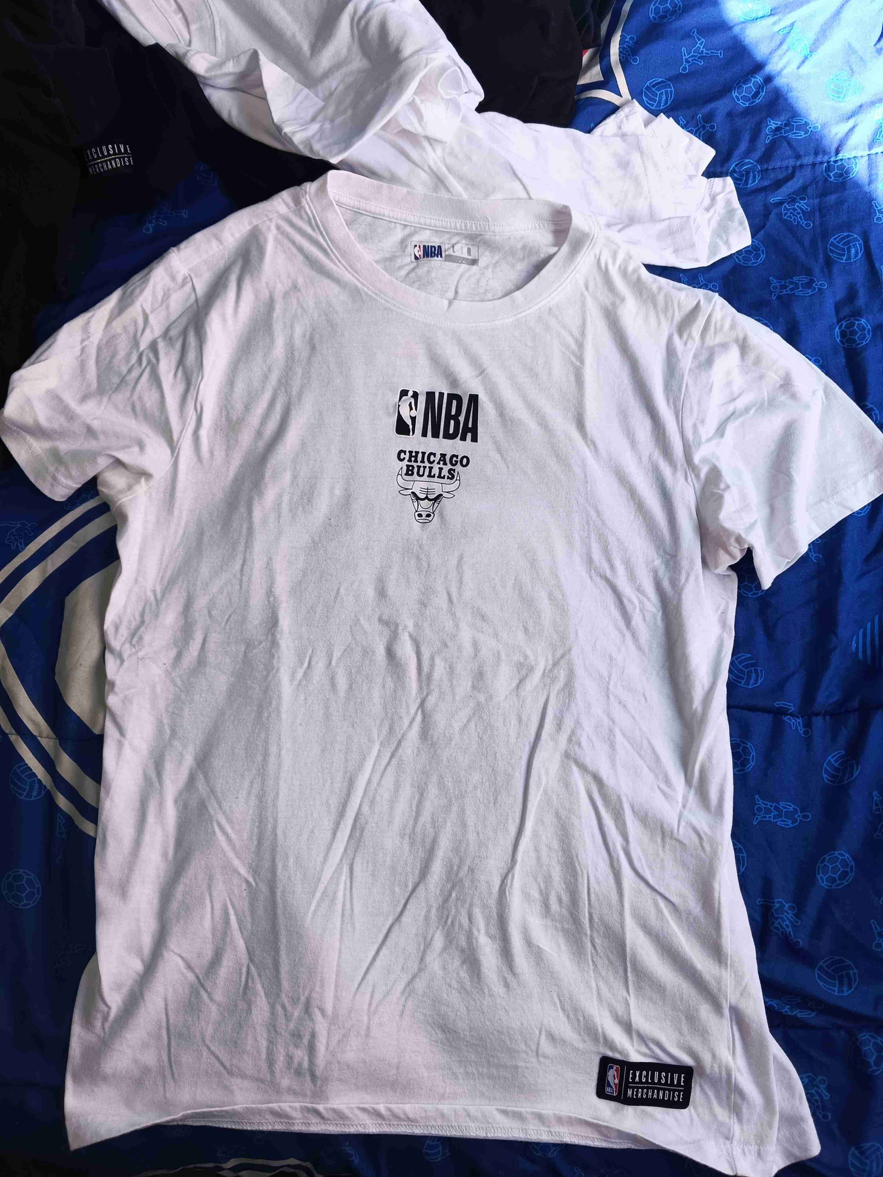 Polera blanca NBA Chicago Bulls - miniatura 1