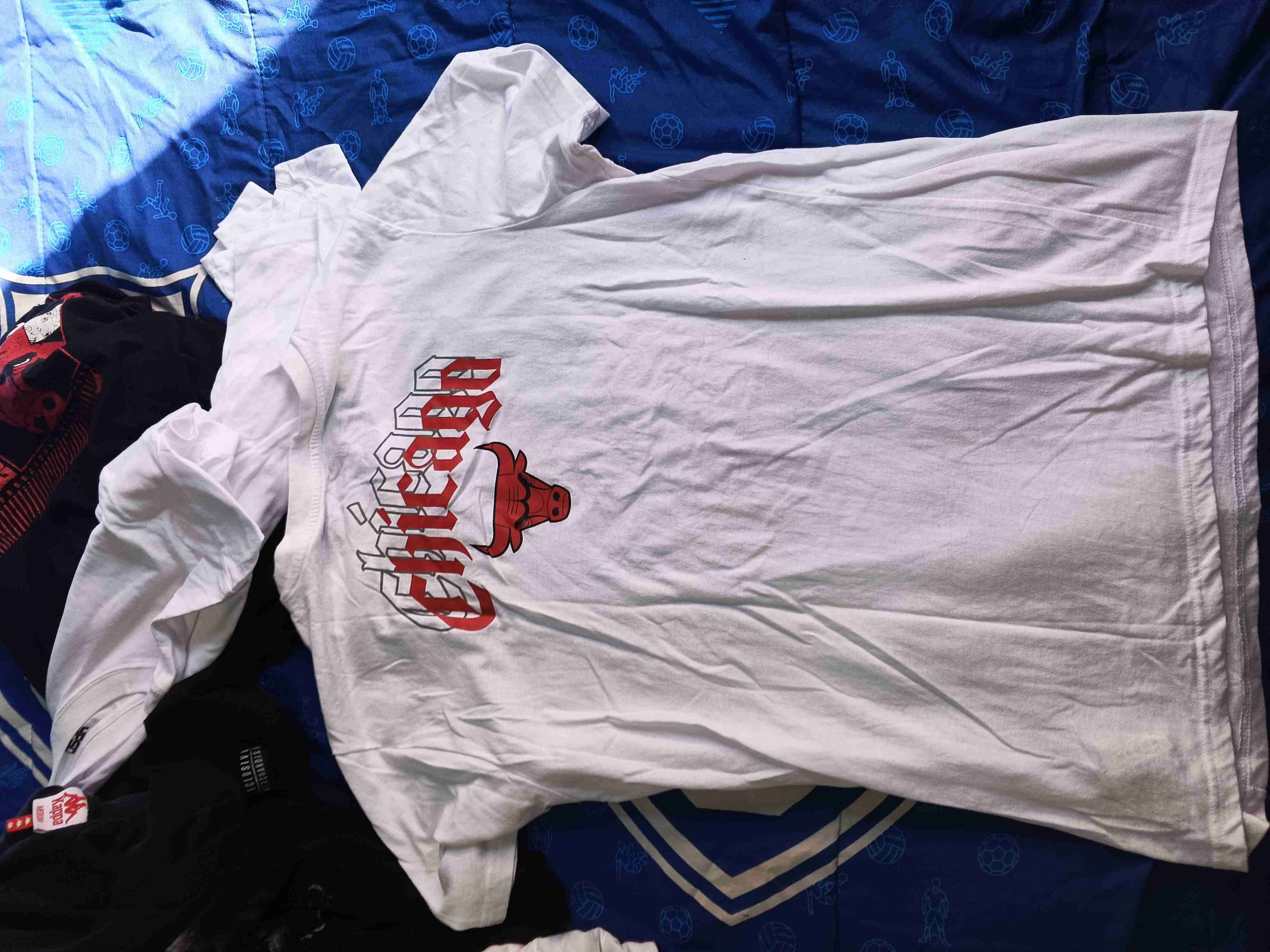 Polera blanca NBA Chicago Bulls - miniatura 2