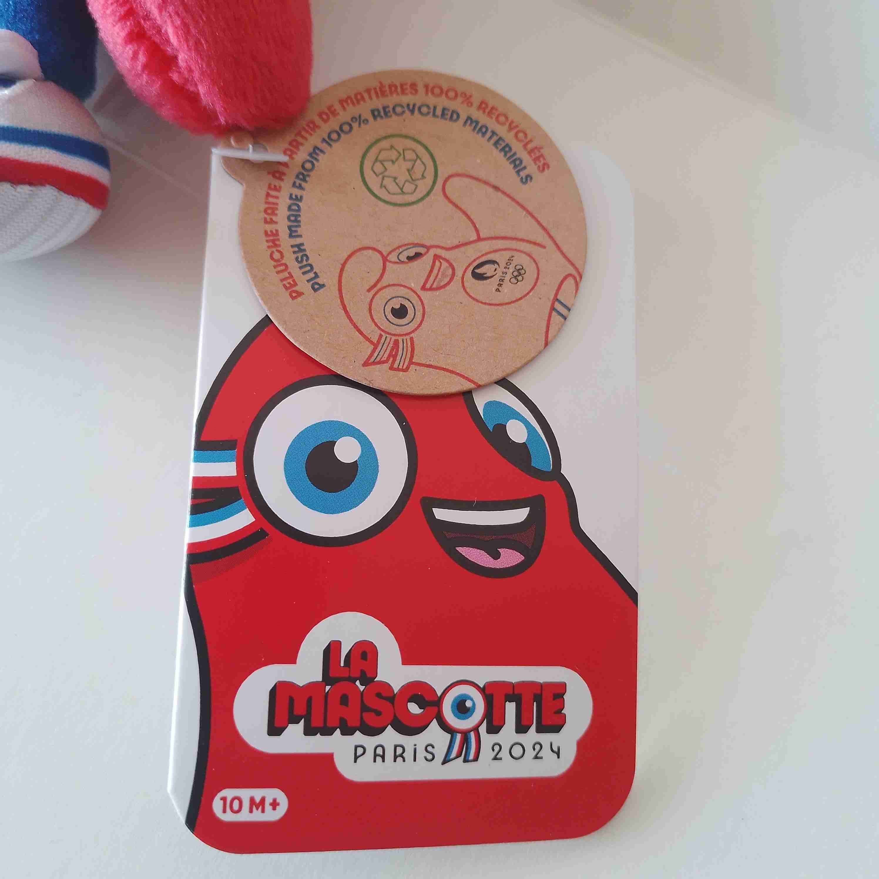 Peluche mascota Juegos Olímpicos de París 2024 - miniatura 2