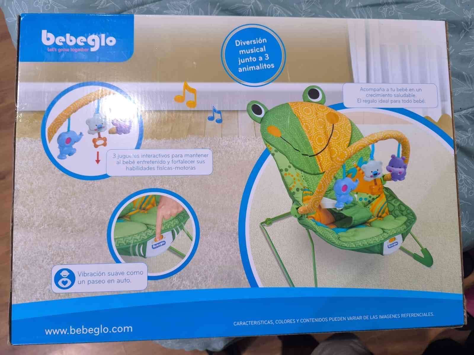 Silla mecedora Bebeglo para bebé - miniatura 1