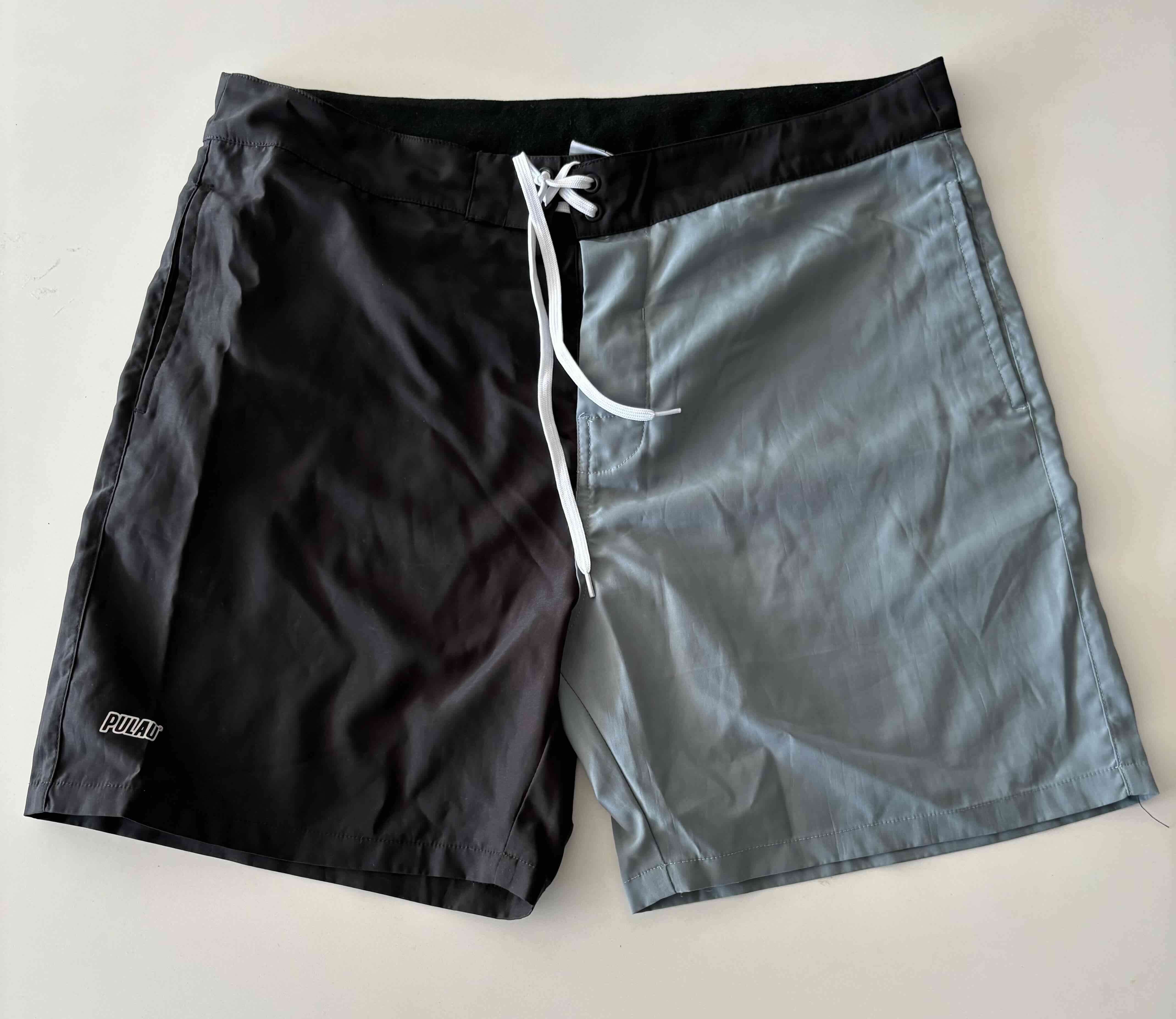 Shorts bicolor para hombre