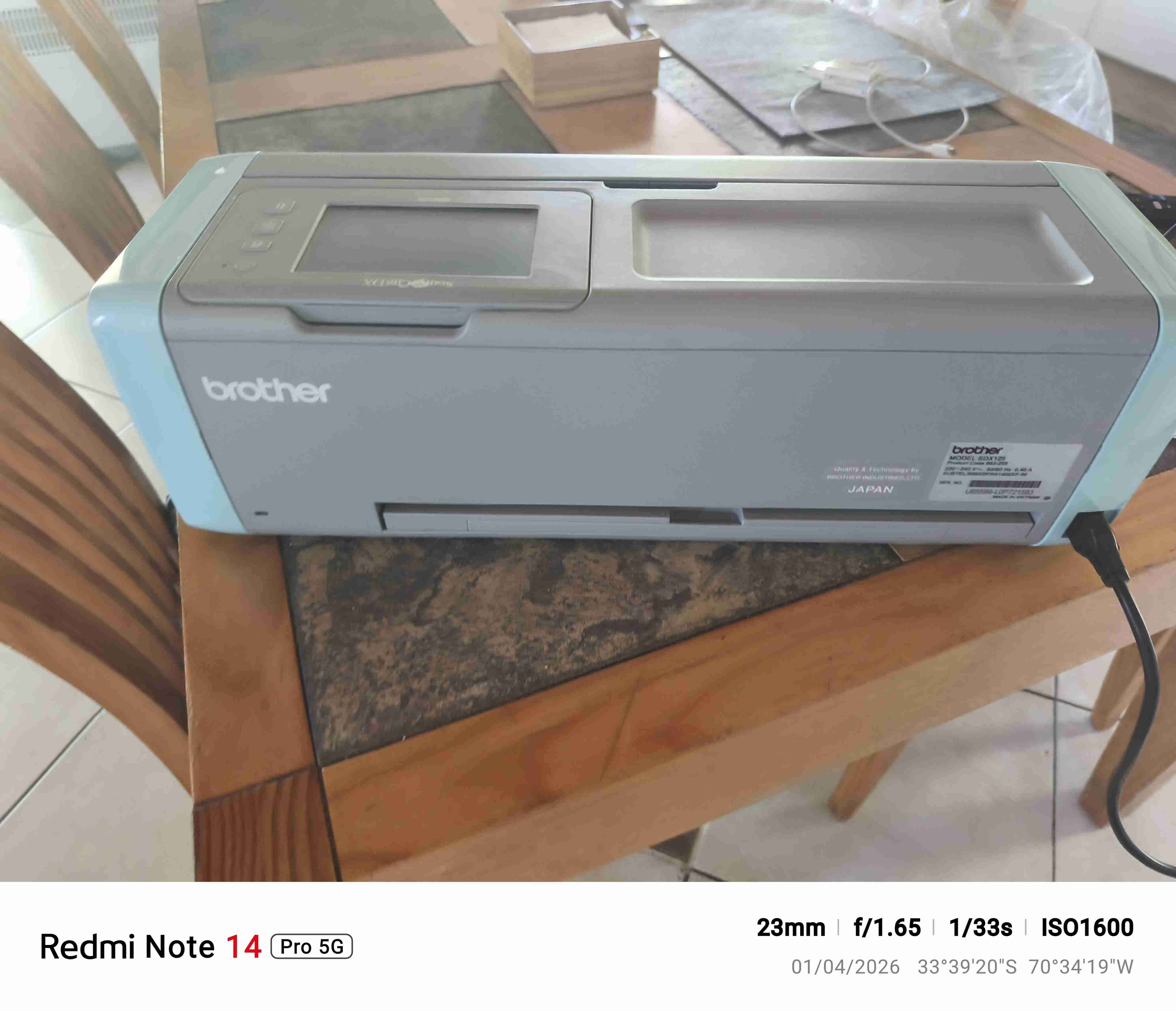 Máquina de corte Brother ScanNCut - miniatura 4