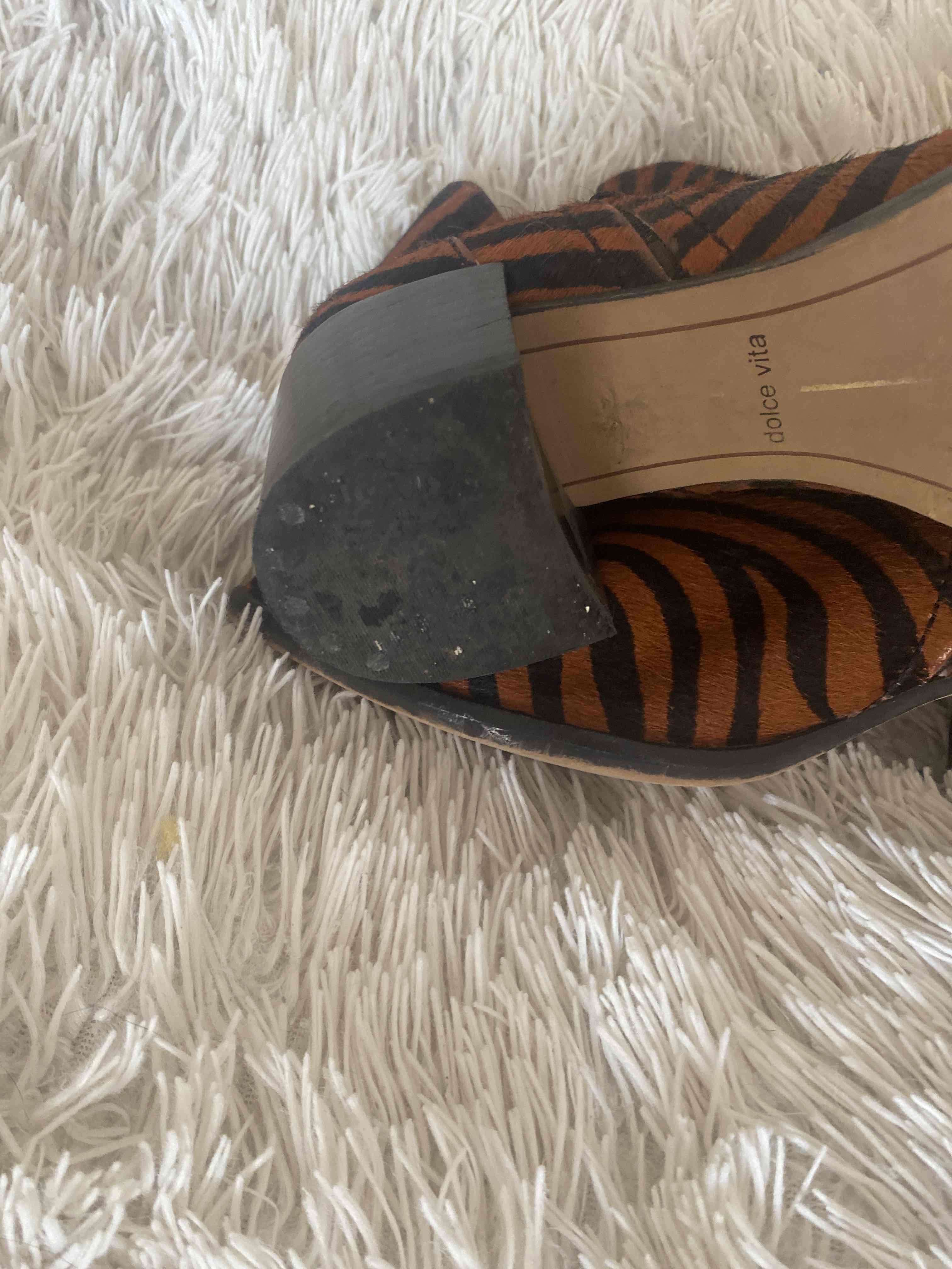 Botines con estampado de zebra - miniatura 3