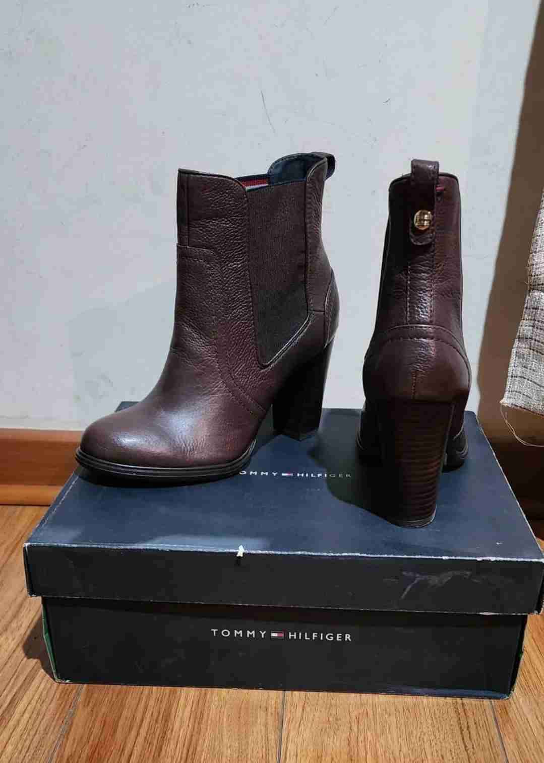 Botines Tommy Hilfiger café - 2
