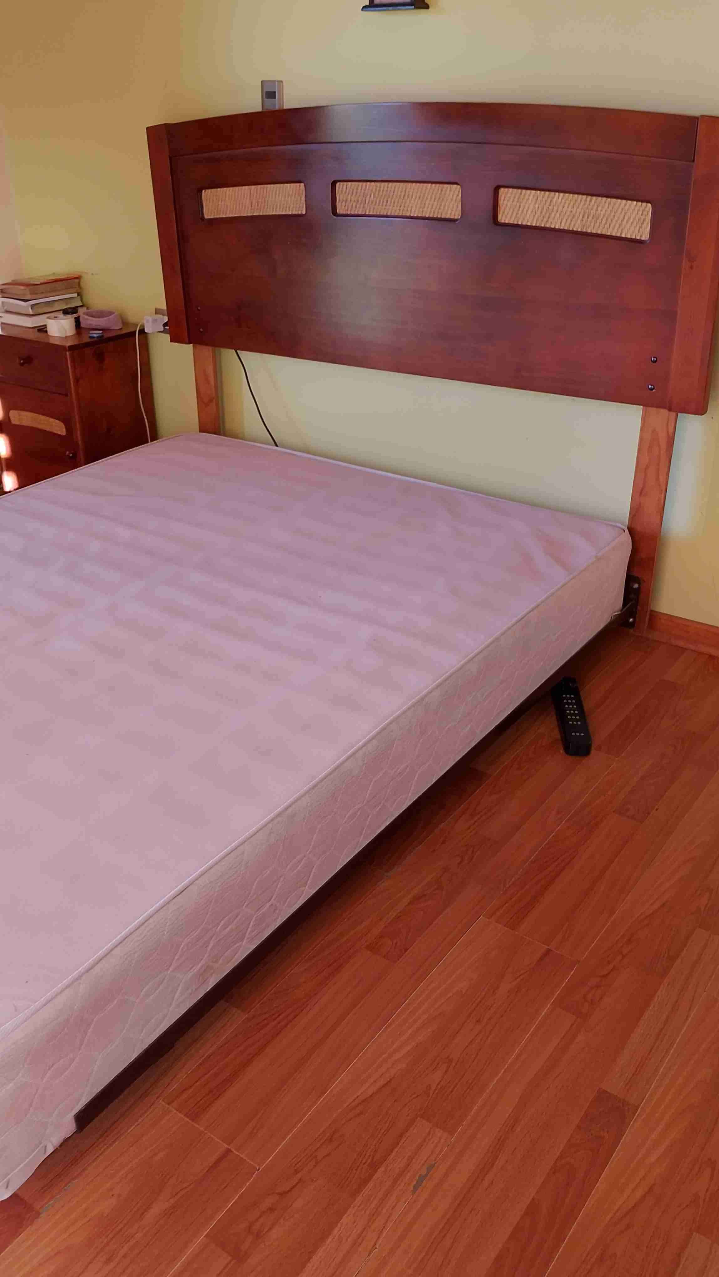 Cama matrimonial 2 plazas con colchón usado. - miniatura 4