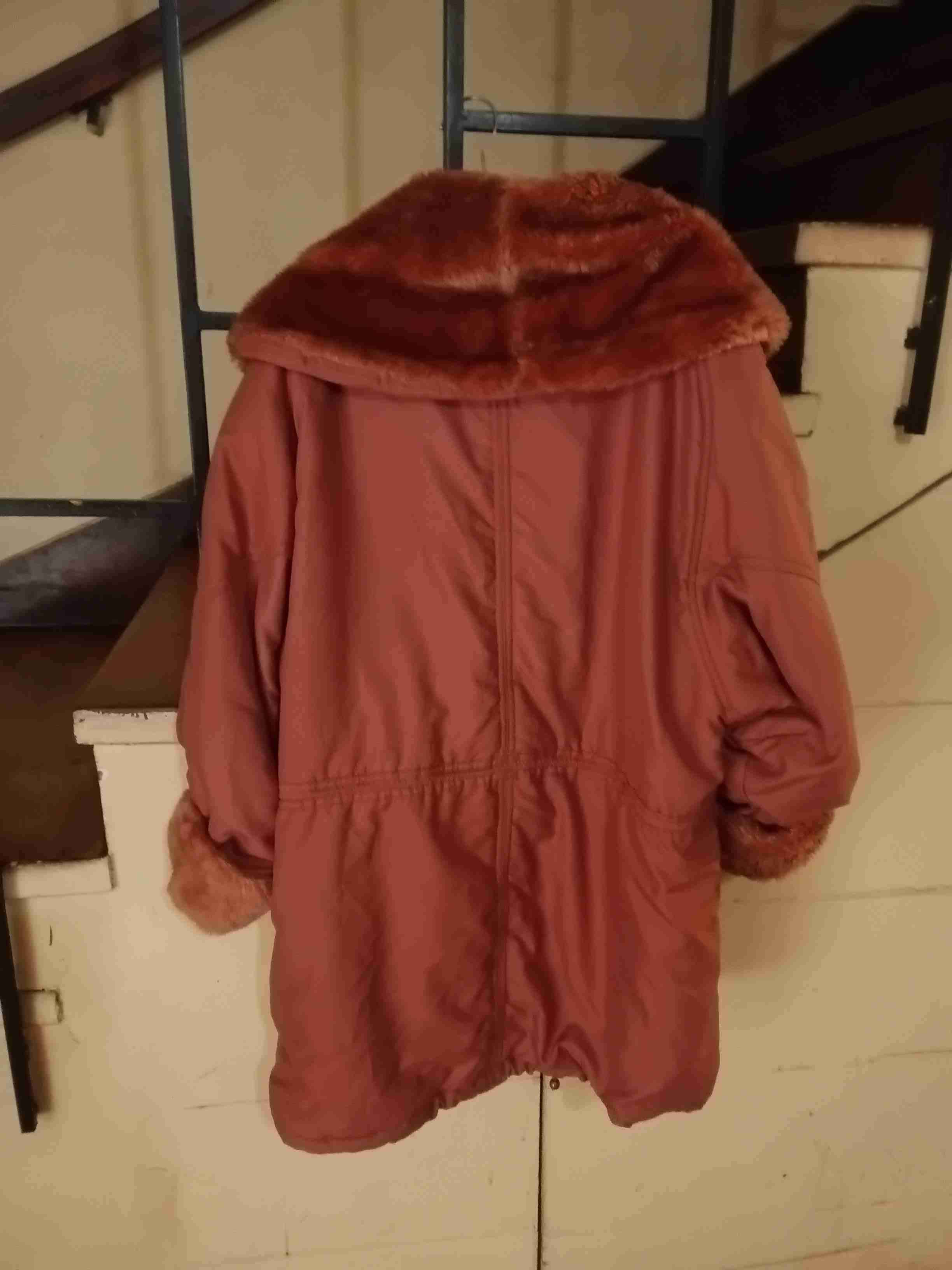 Parka marrón con interior de peluche - miniatura 2