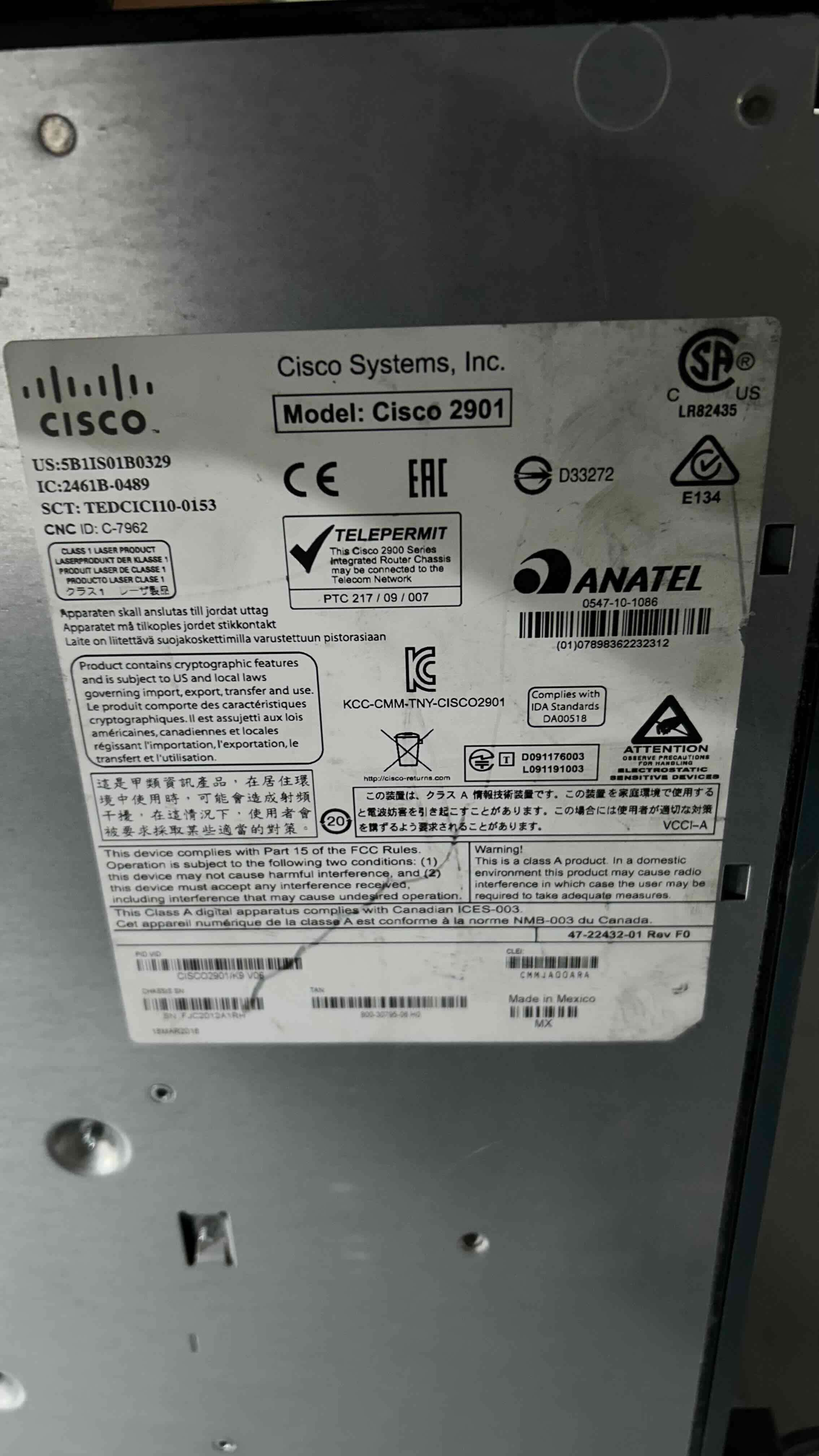 REMATE Router Cisco 2900 series - miniatura 4