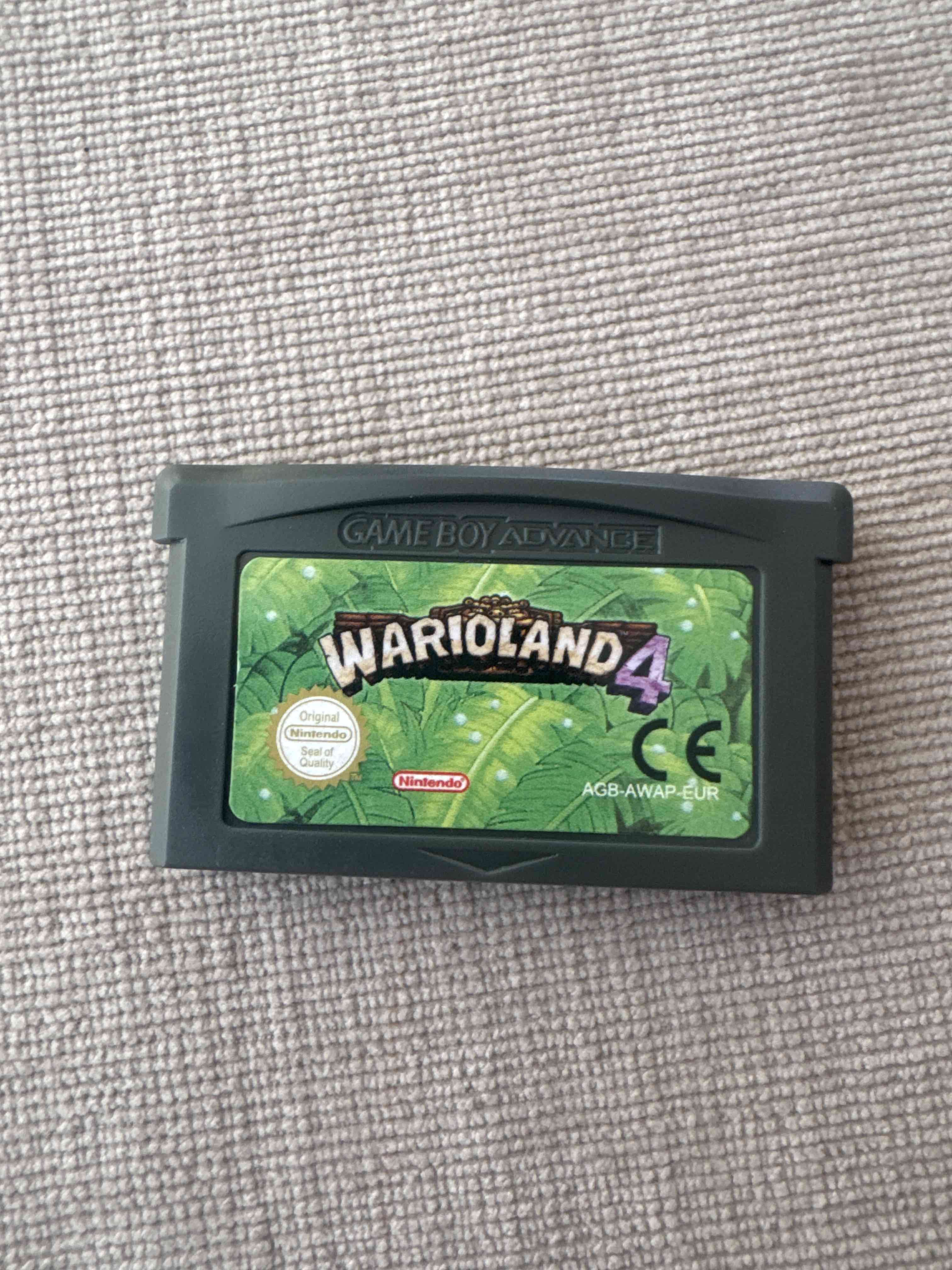 Cartucho Repro Wario Land 4 Gameboy Advance - miniatura 1