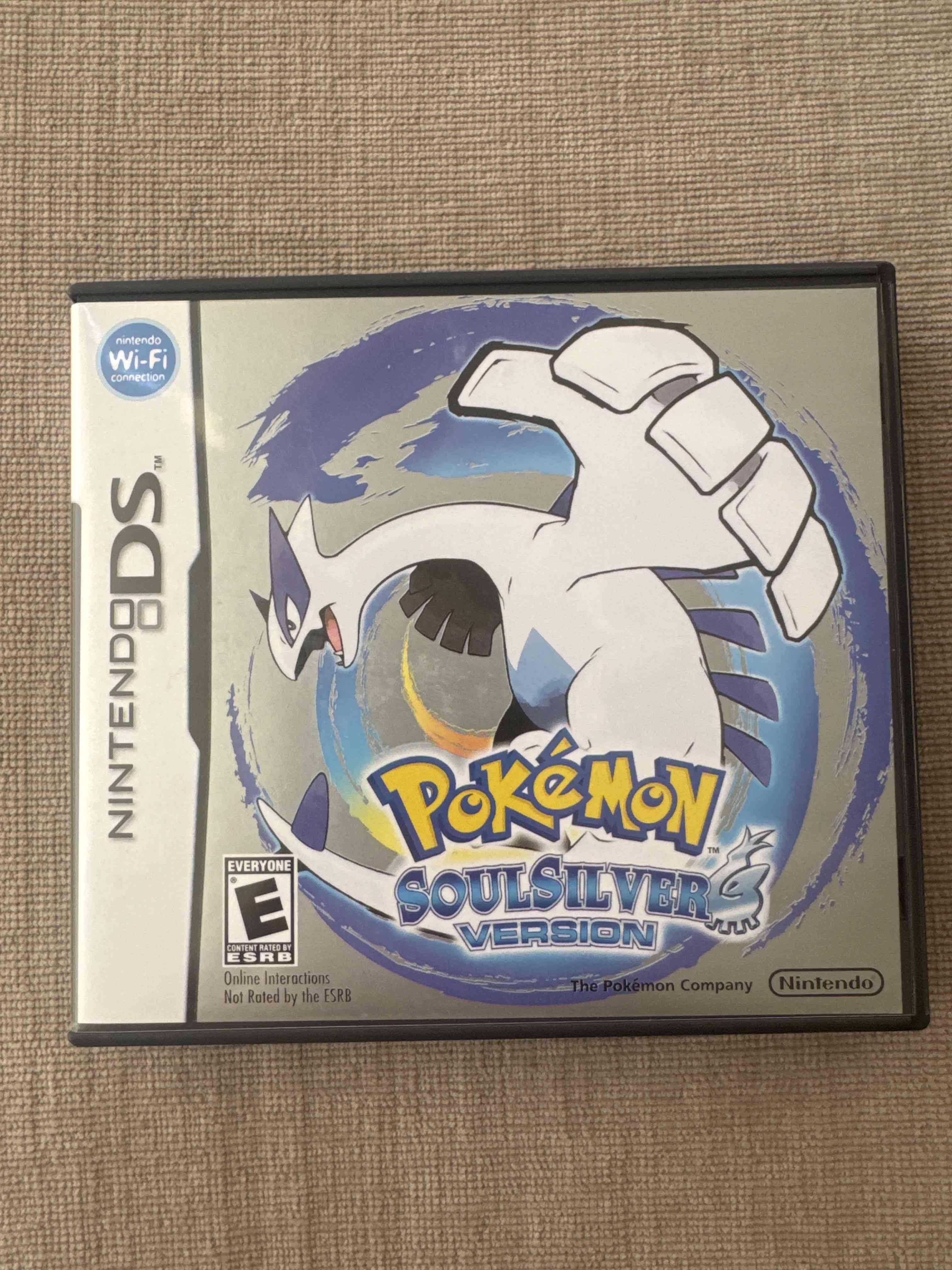 Juego repro Nintendo DS Pokémon SoulSilver - 1