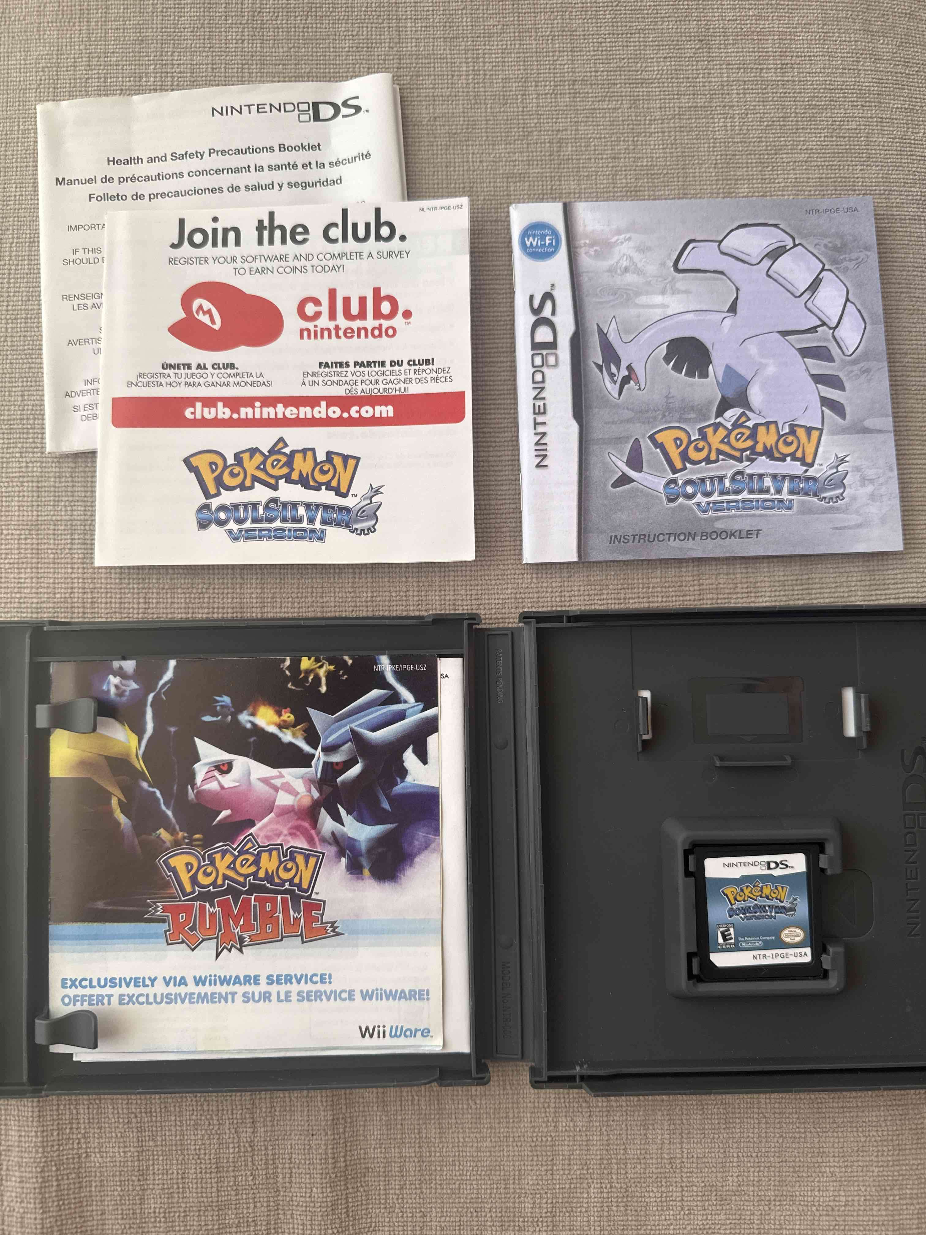 Juego repro Nintendo DS Pokémon SoulSilver - 3