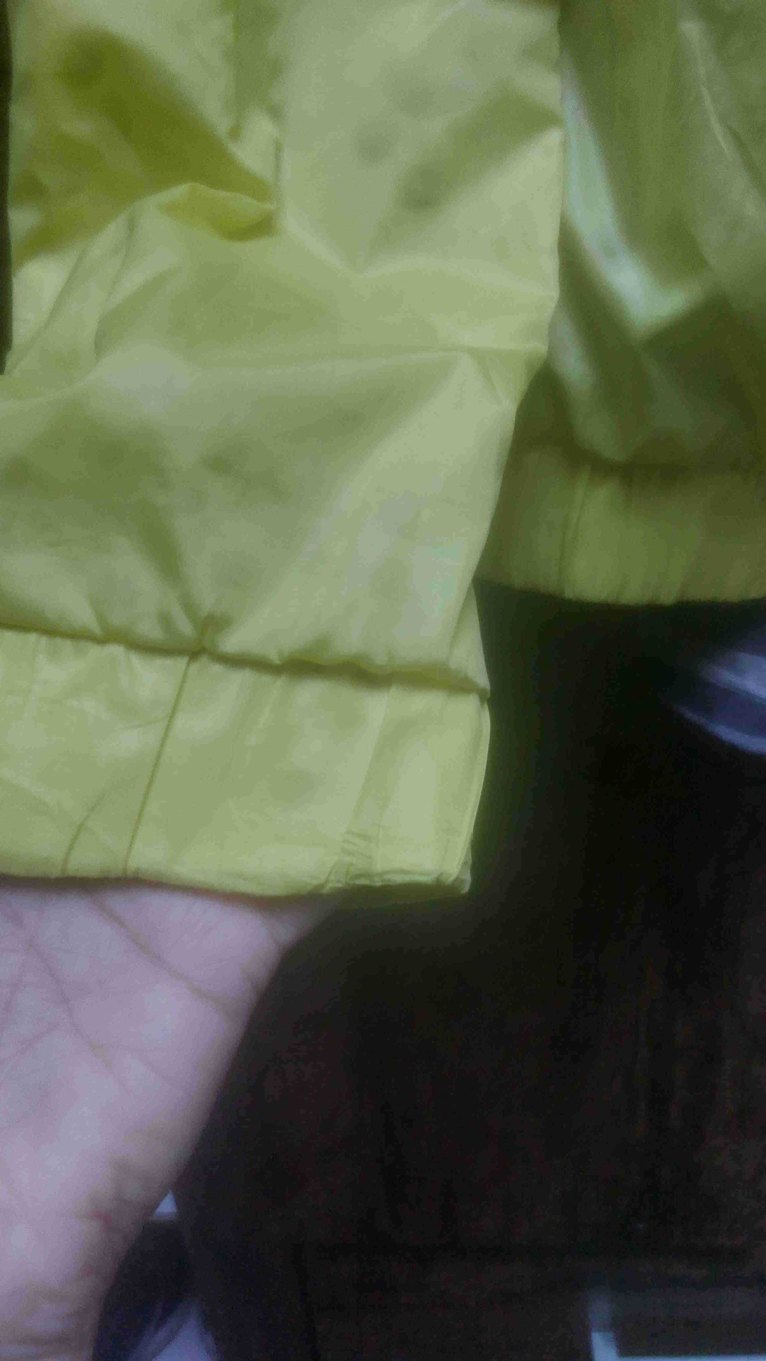 Chaqueta amarilla con polera rayada - miniatura 5