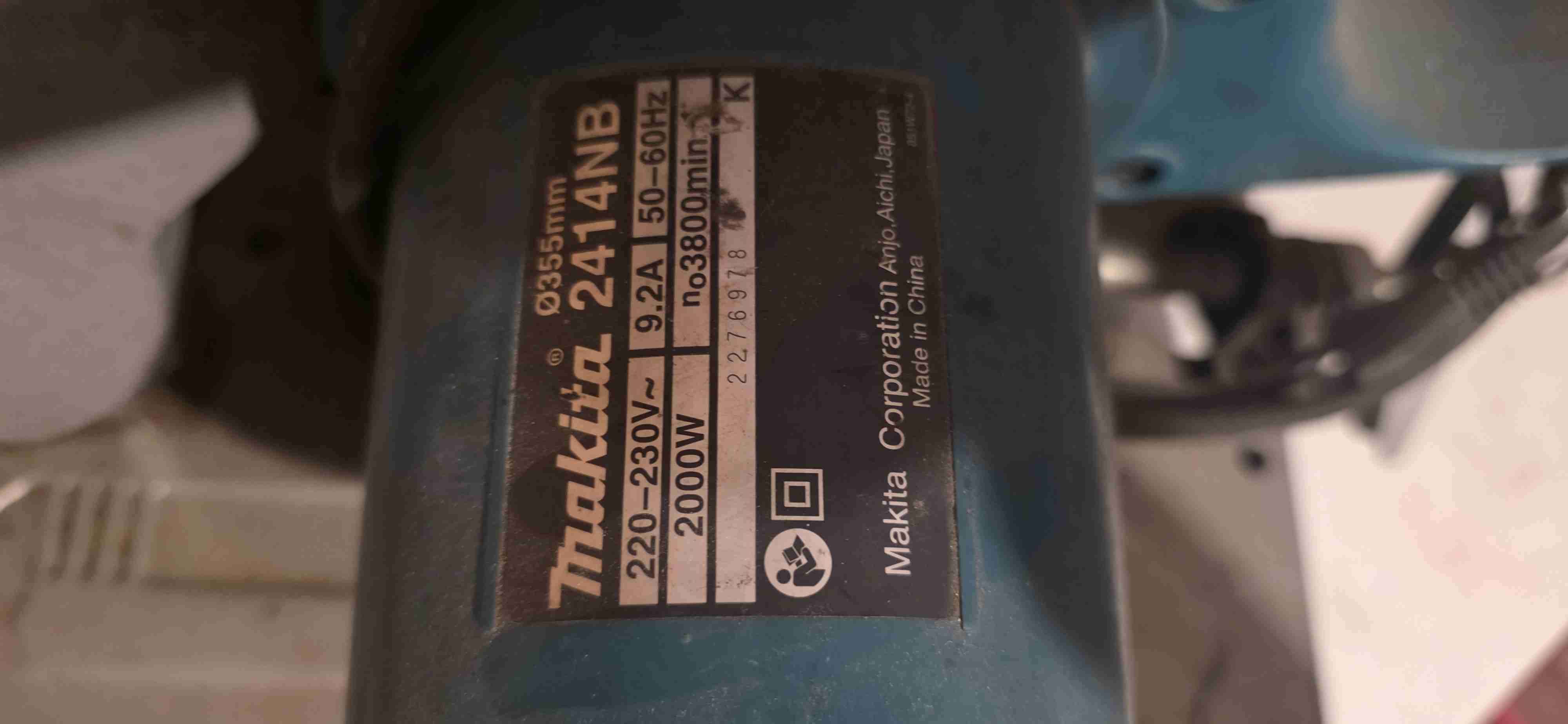 Tronzadora Makita usada - 3