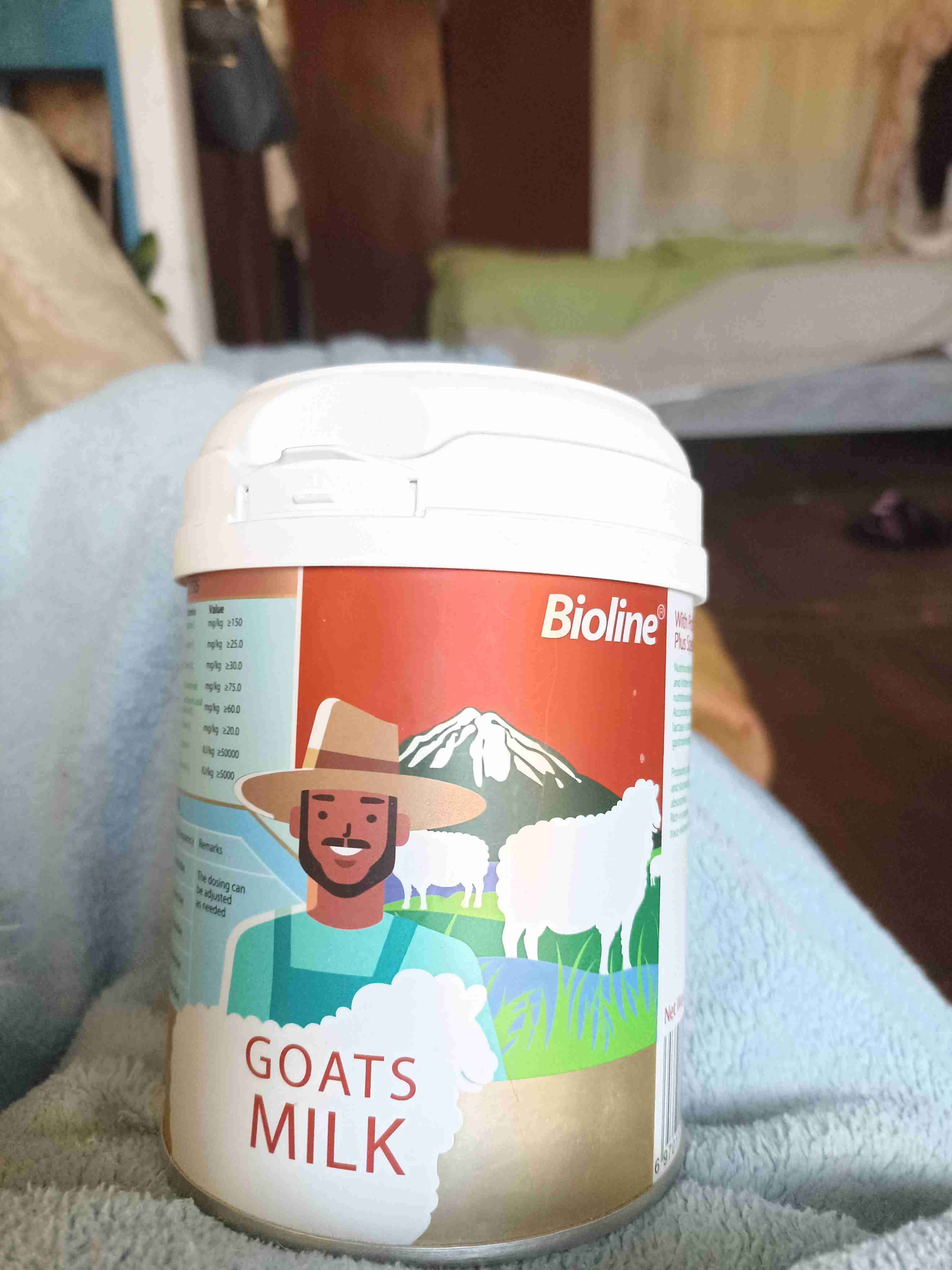 Leche de cabra en polvo Bioline para 😻y🐕 - miniatura 1