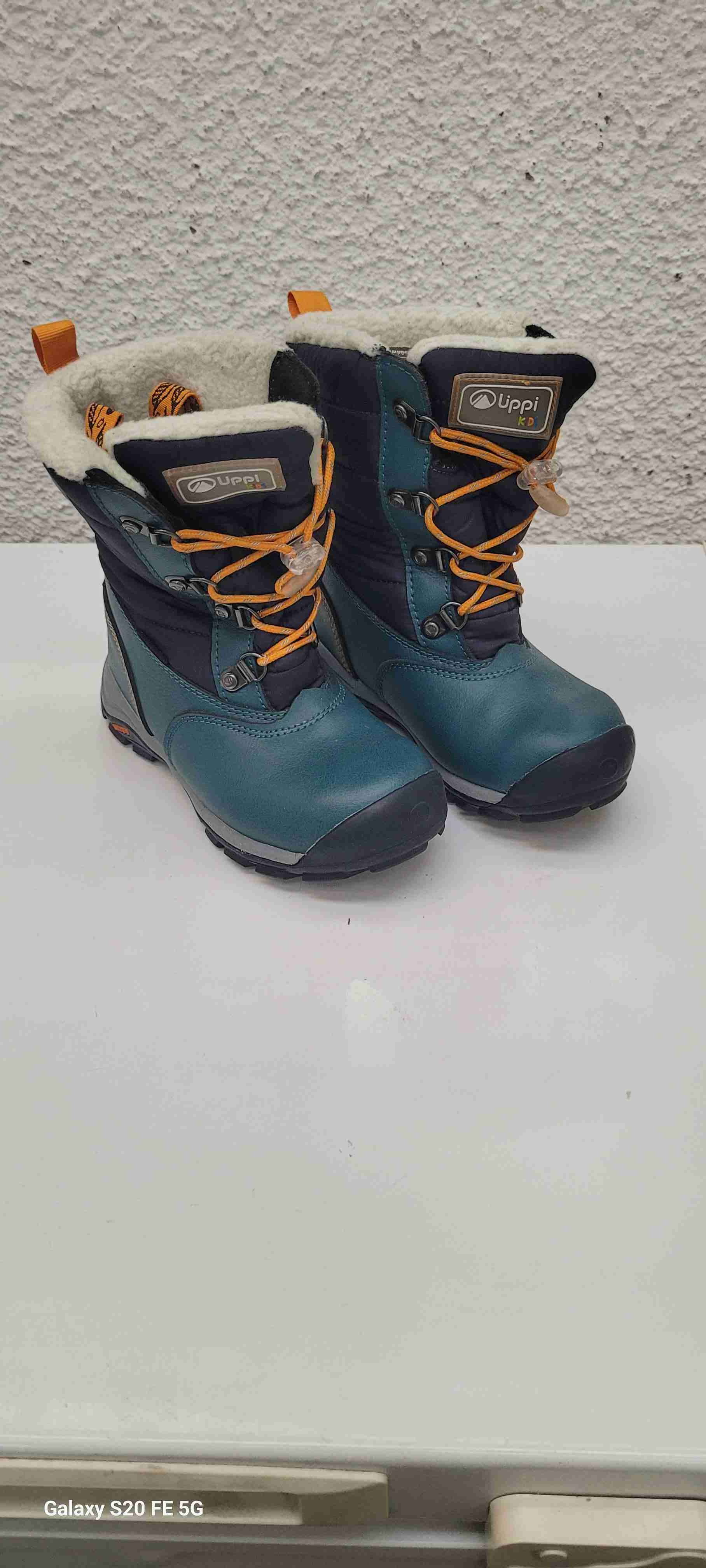 Botas infantiles invierno azul número 30 - miniatura 1