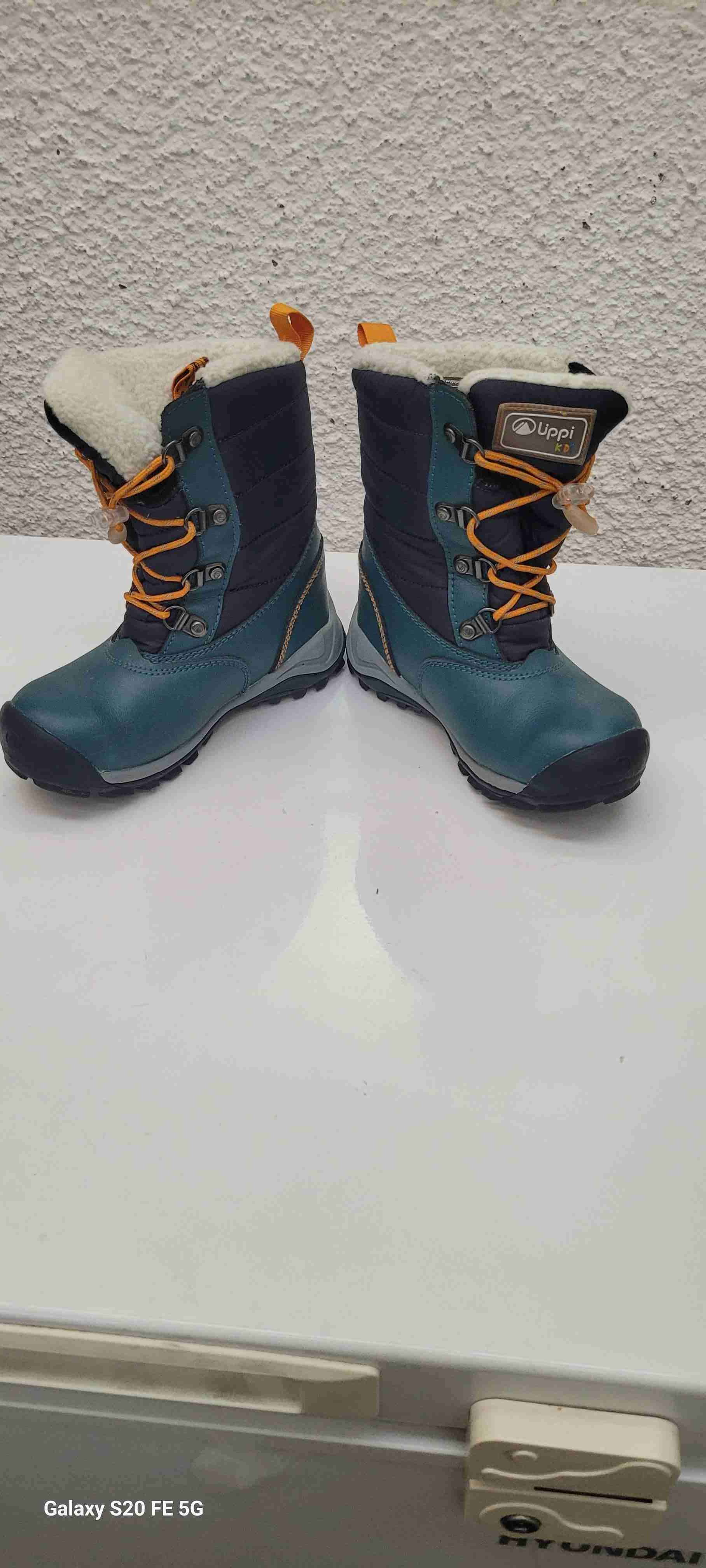 Botas infantiles invierno azul número 30 - miniatura 2