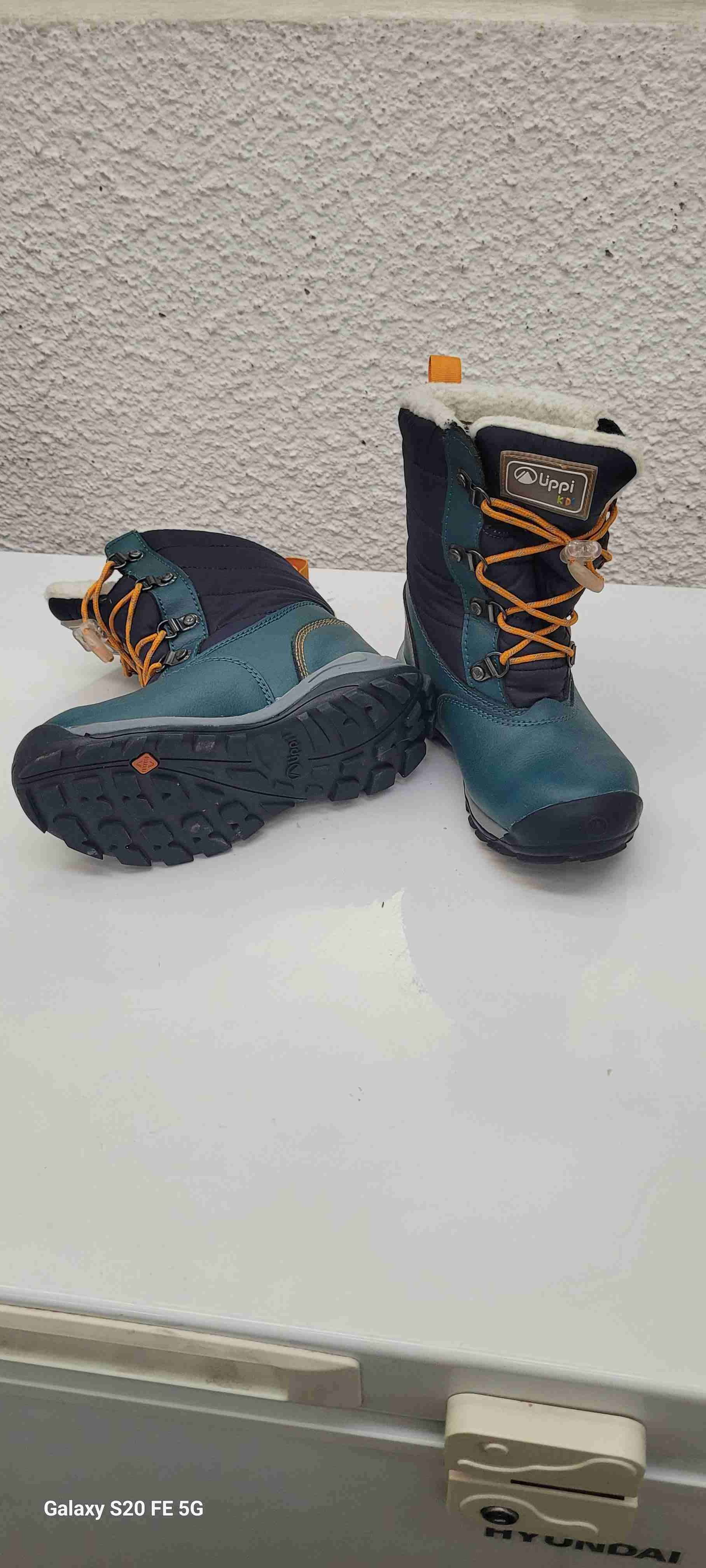 Botas infantiles invierno azul número 30 - miniatura 3