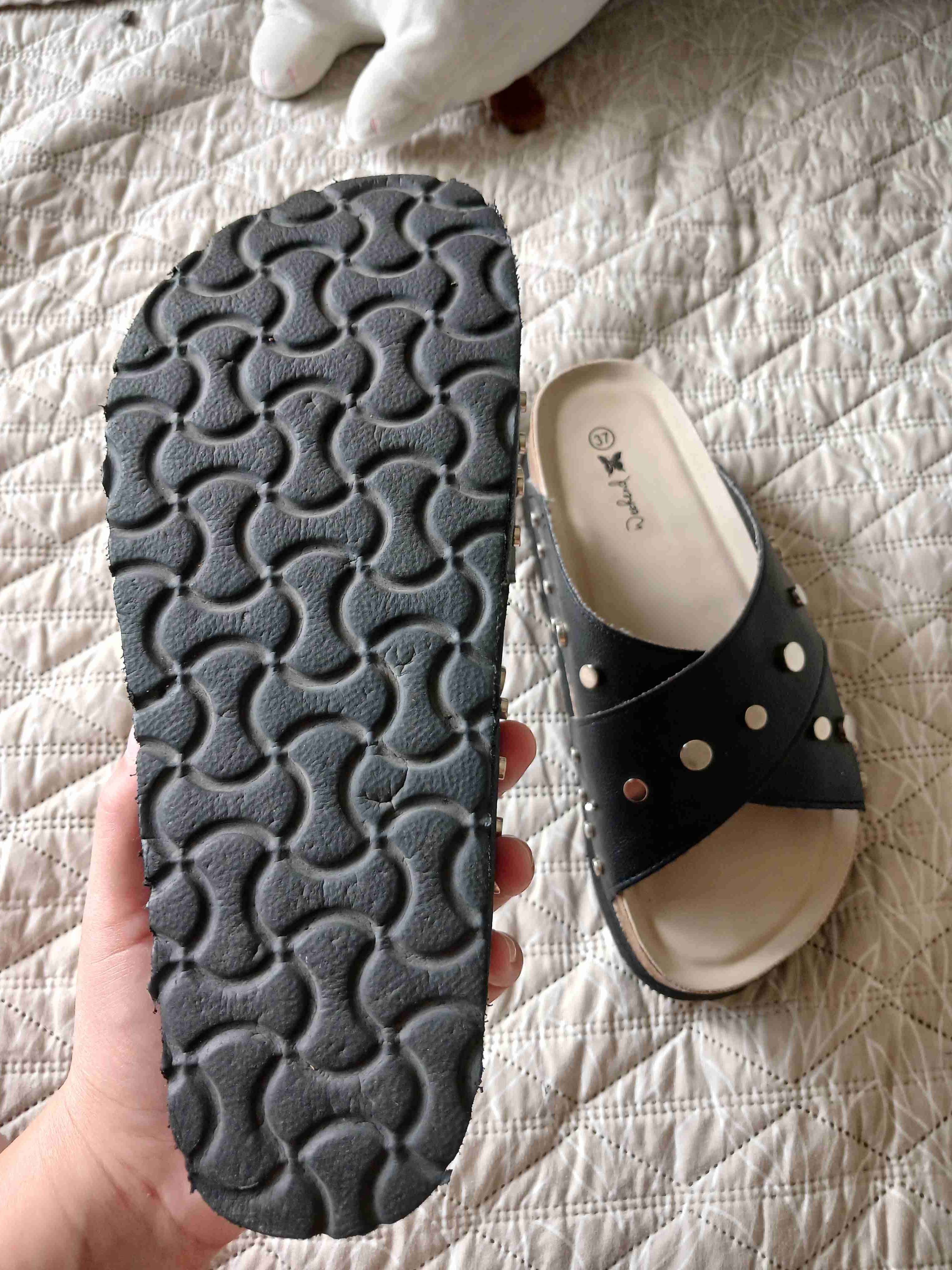 Sandalias negras con tachas - 3