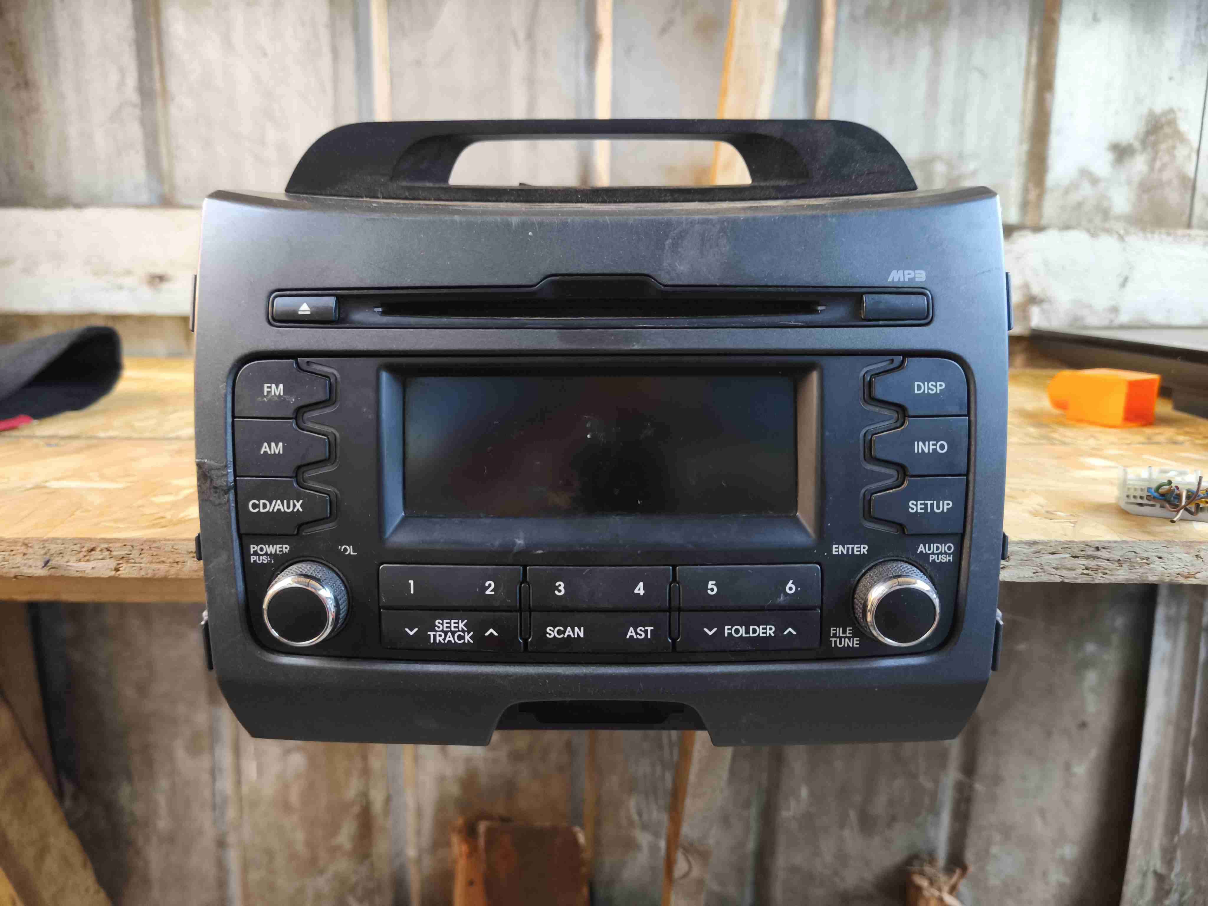 Radio CD para Kia sportage original - 5