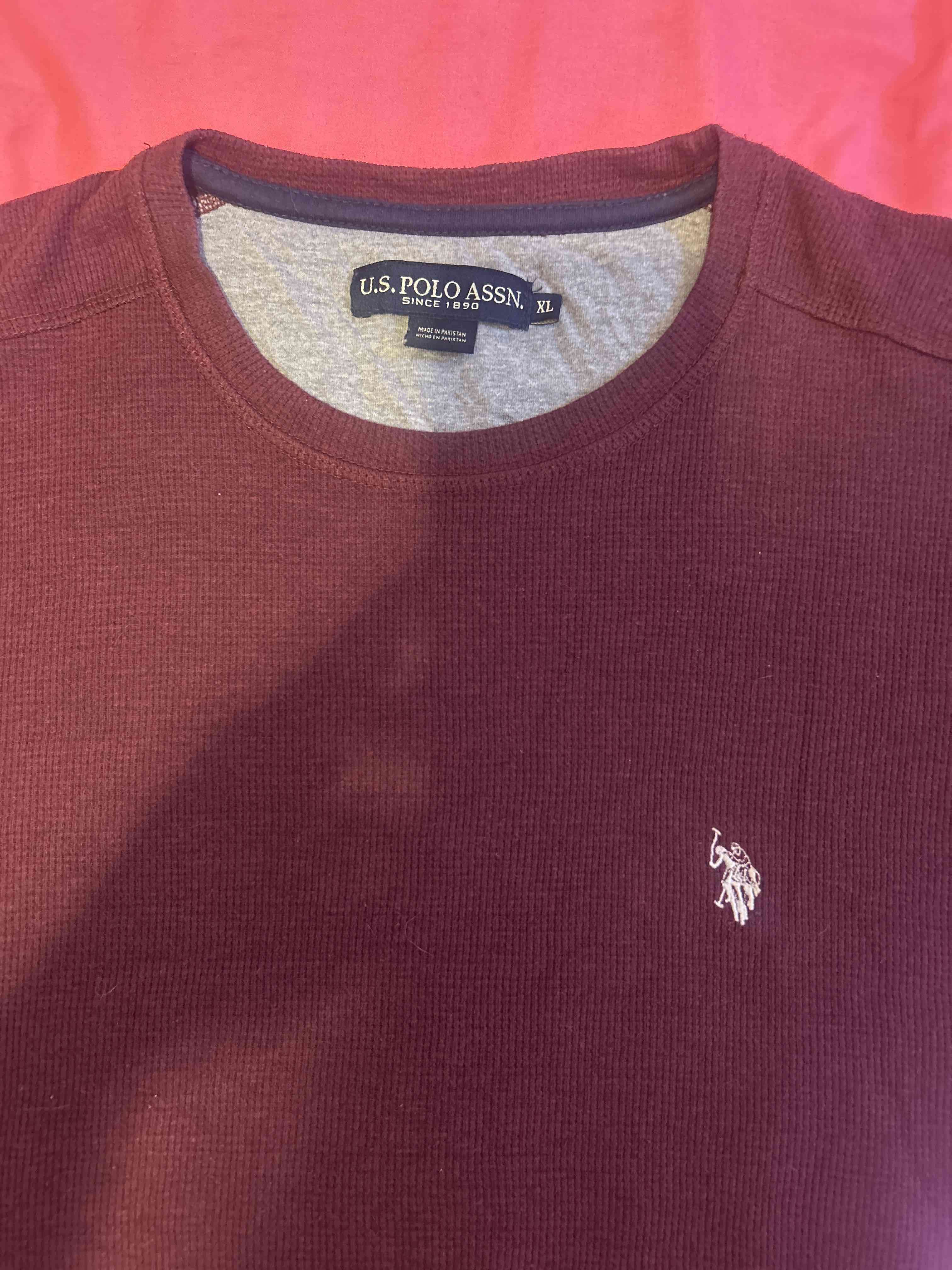 Polera burdeo U.S. Polo Assn - 2