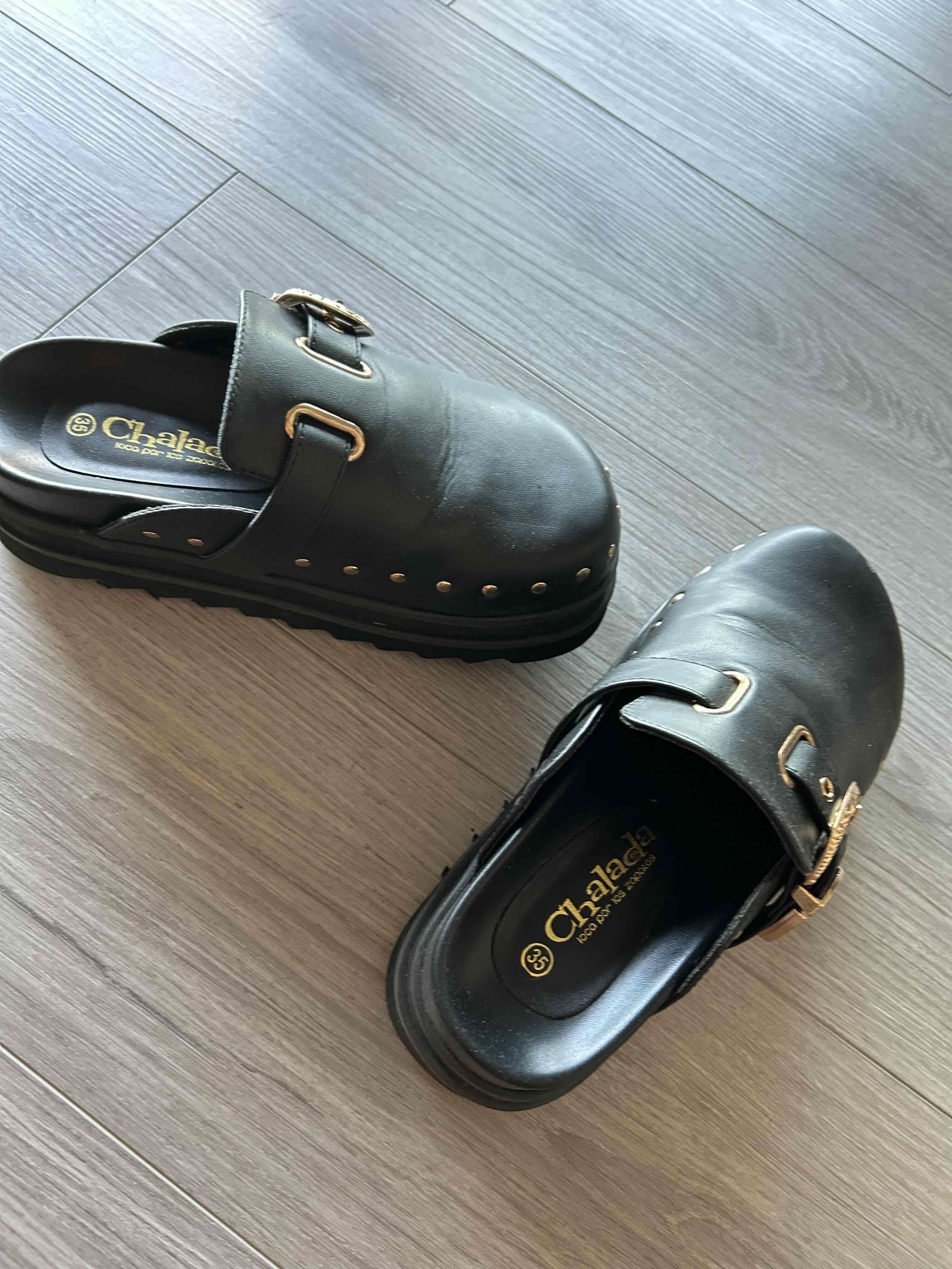 Mules negros talla 35 - miniatura 5